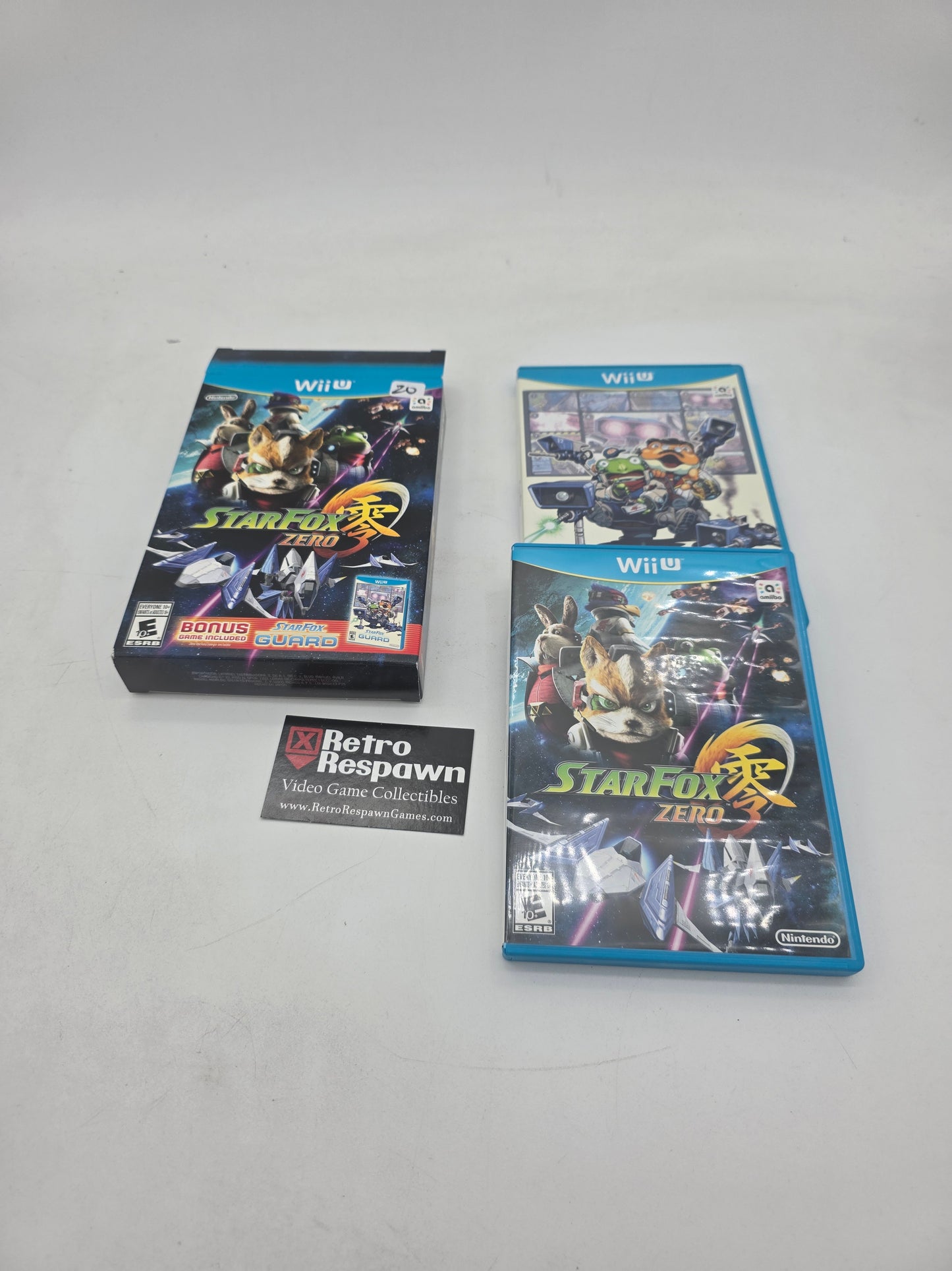 Star Fox Zero & Star Fox Guard Bundle - Wii U (Complete)