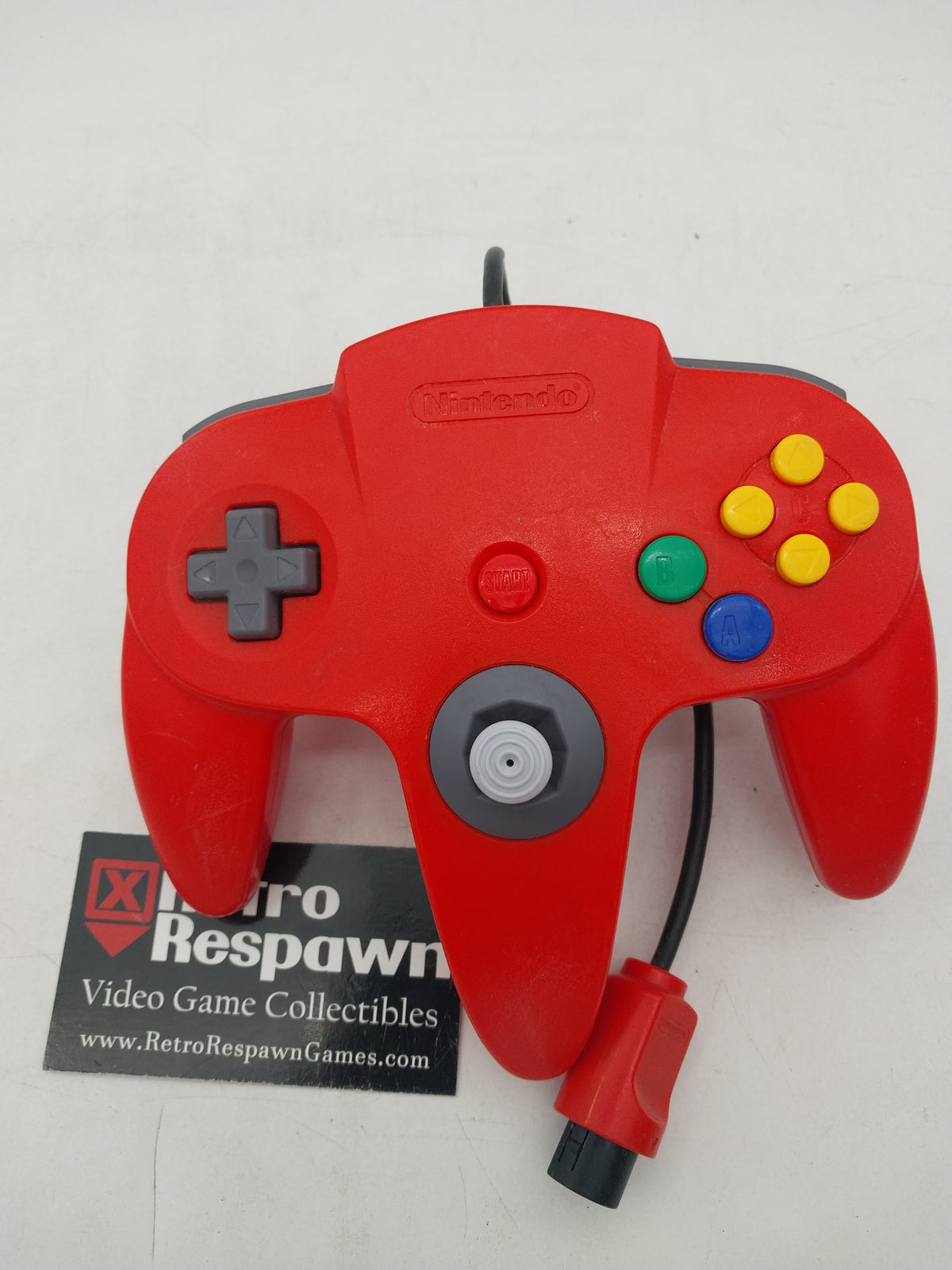 Red Controller - Nintendo 64 (Controller Only)