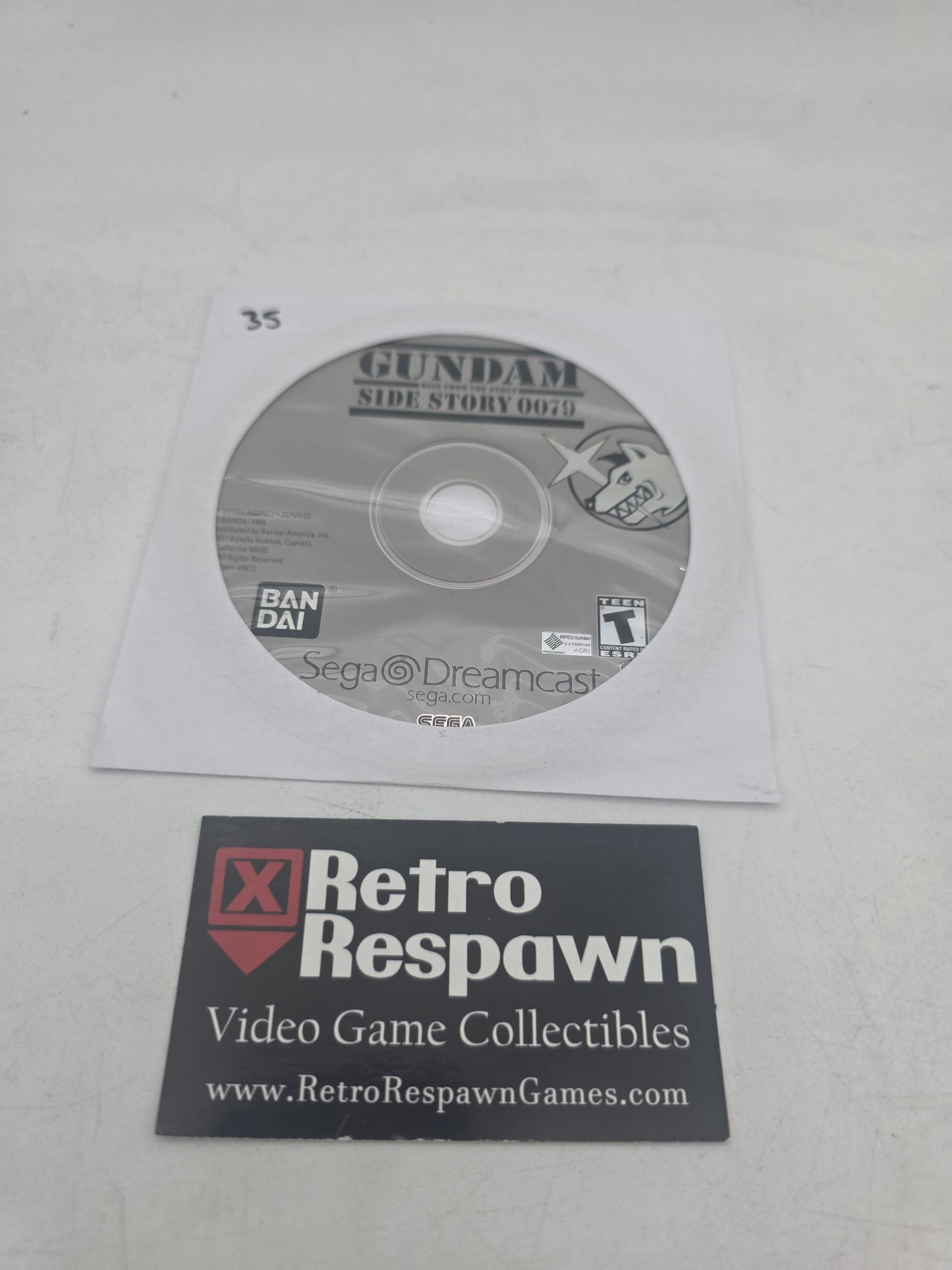 Gundam Side Story 0079 - Sega Dreamcast (Game Only)