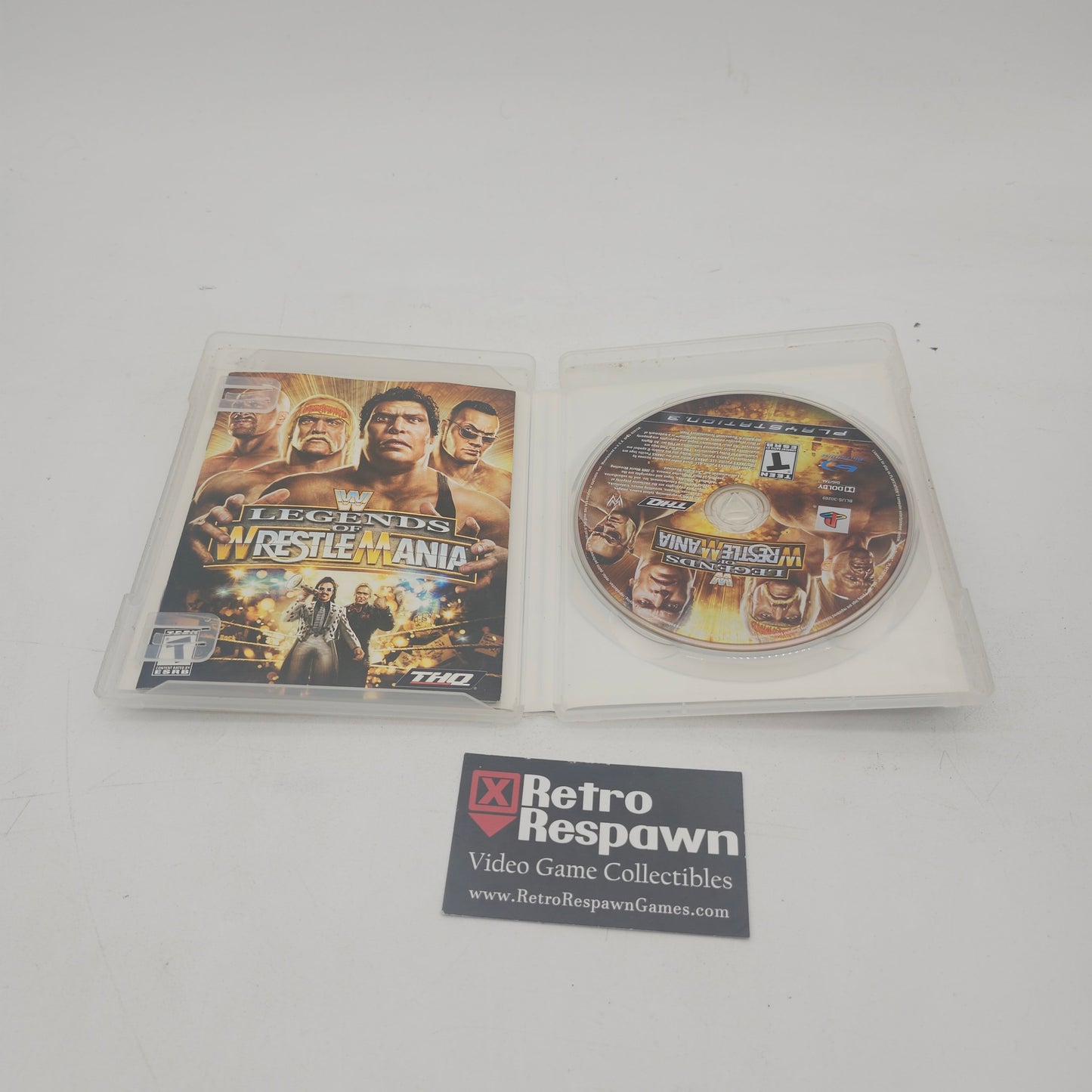 WWE Legends of WrestleMania - Playstation 3 (Complete)