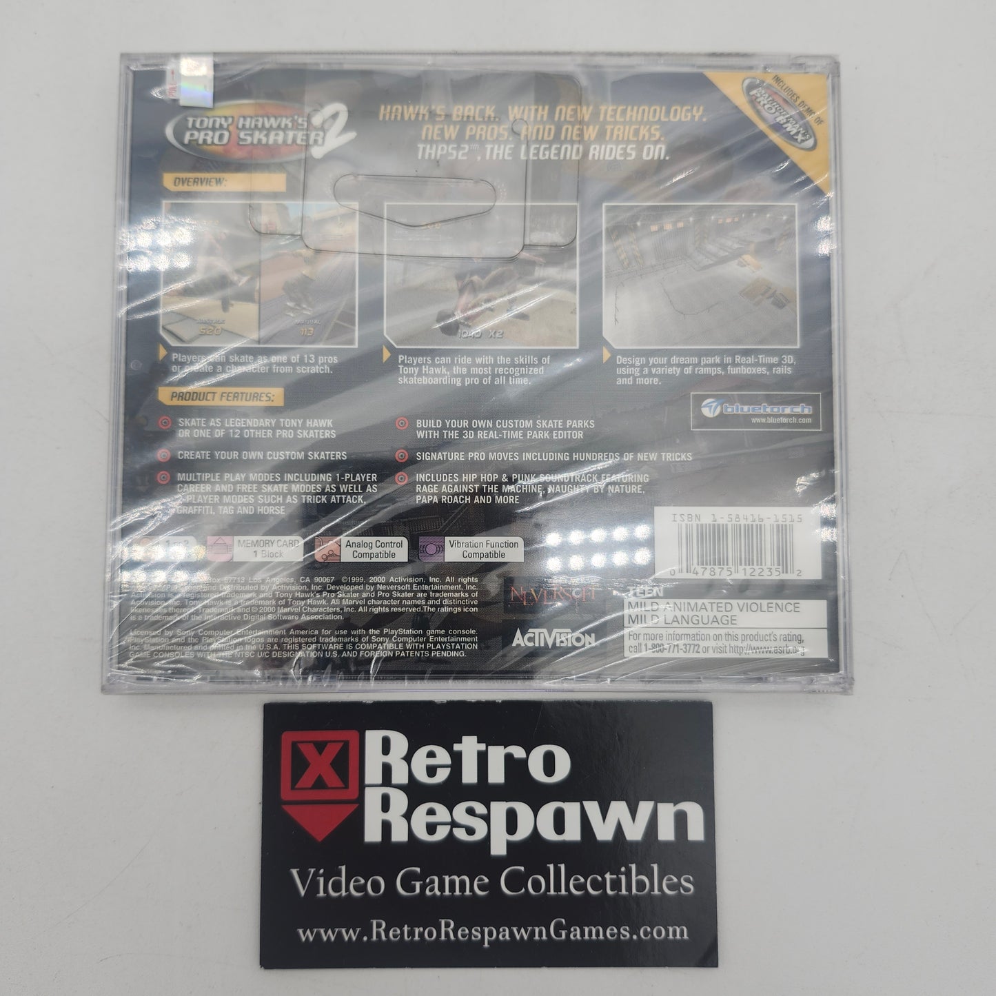 Tony Hawk Pro Skater 2 - Playstation (Sealed)