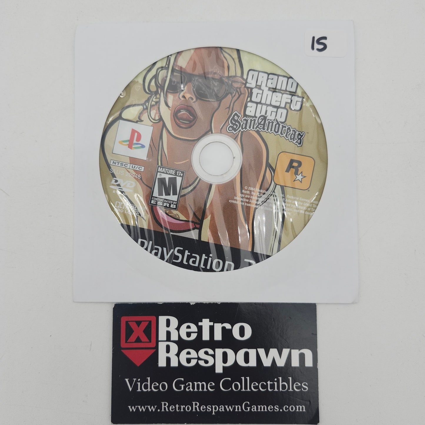 Grand Theft Auto San Andreas - Playstation 2 (Game Only)