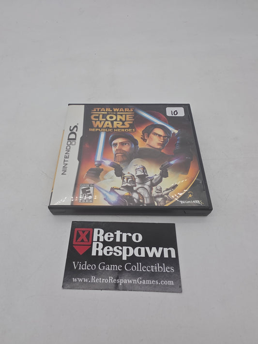 Star Wars Clone Wars: Republic Heroes - Nintendo DS (Complete)