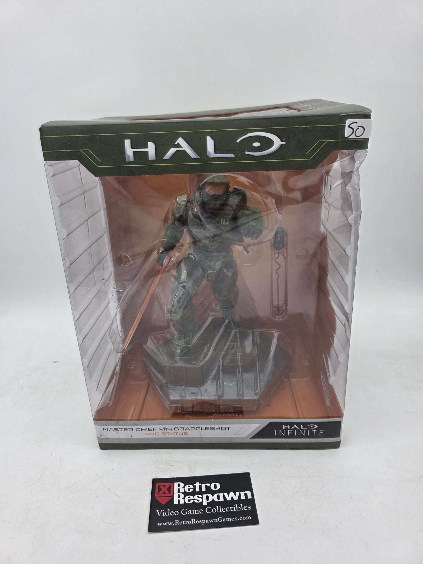 Halo Master Chief with Grappleshot PVC Statue - Figure/Collectible (Open Box)