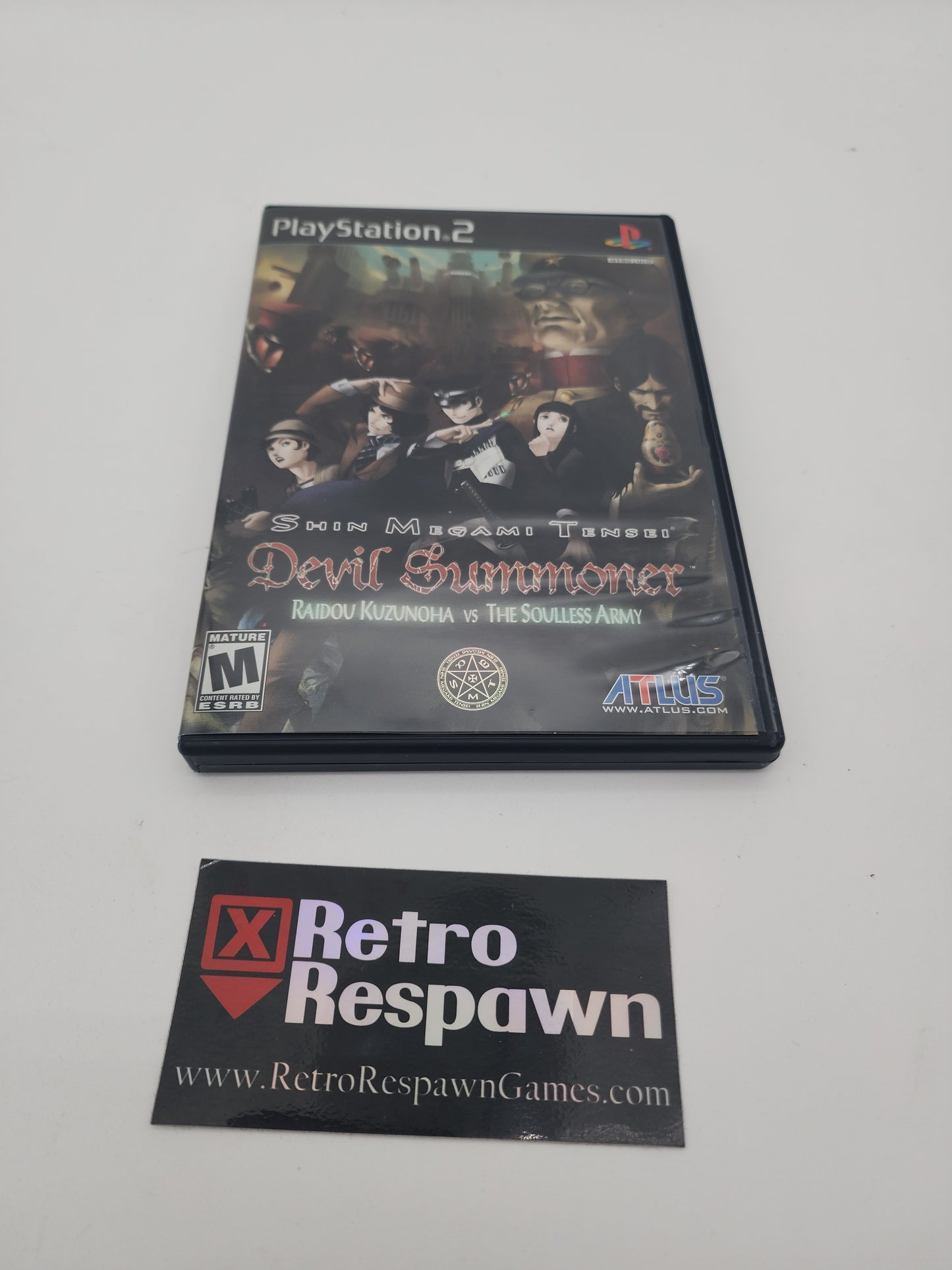 Shin Megami Tensei: Devil Summoner: Raidou Kuzunoha vs. the Soulless Army - Playstation 2 (Complete)