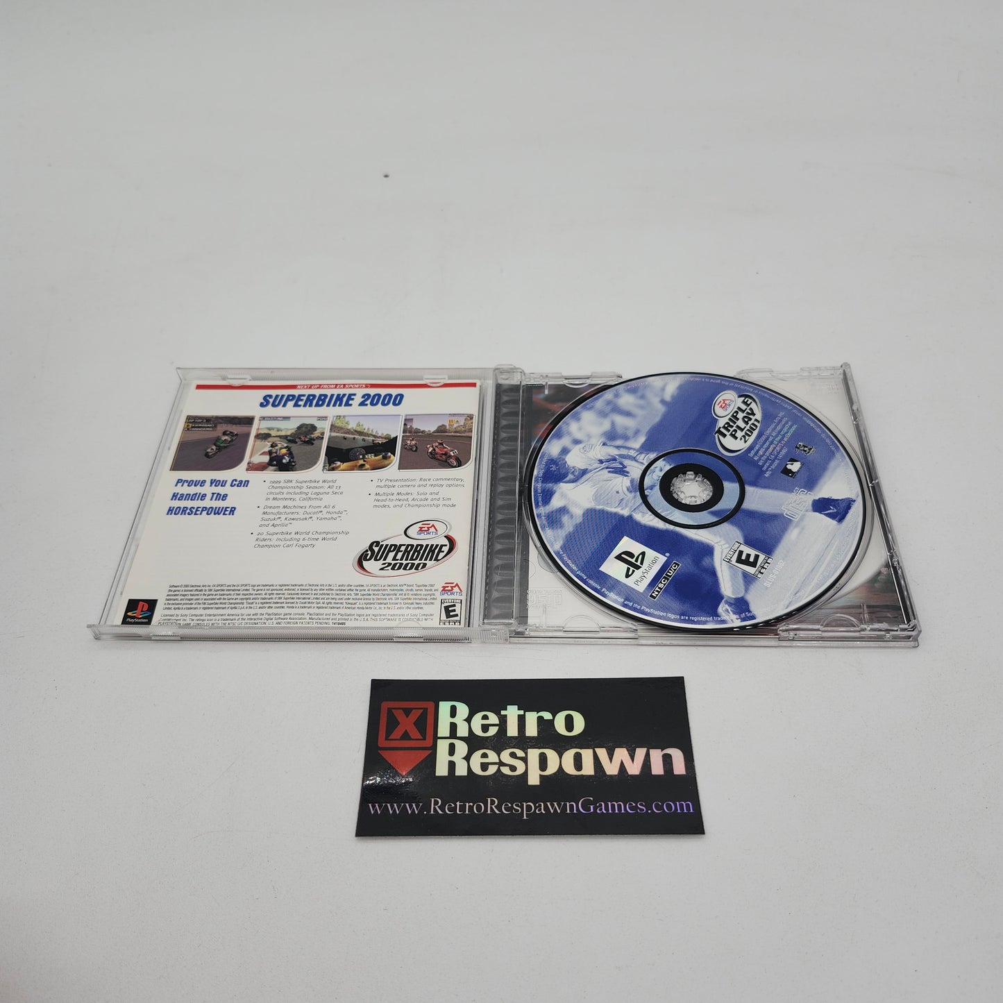 Triple Play 2001 - Playstation (Complete)