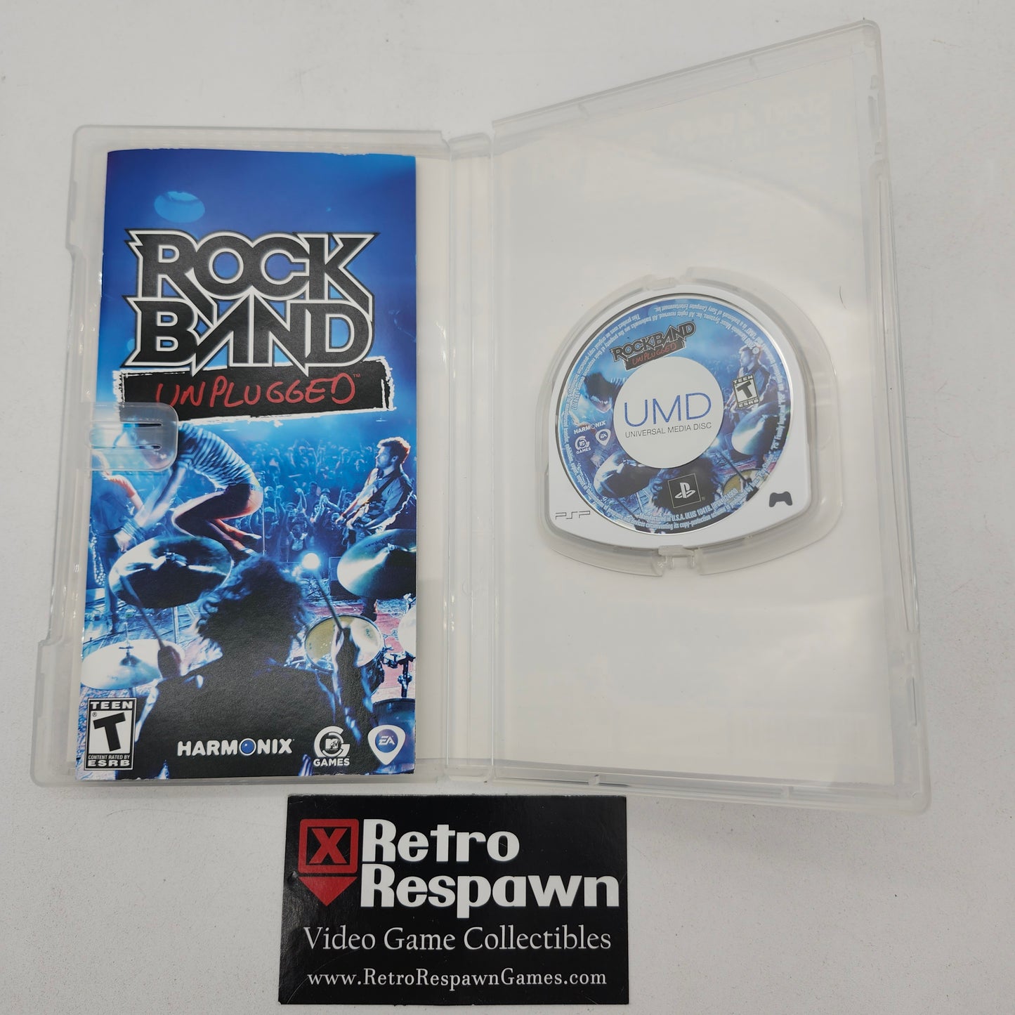 Rock Band Unplugged - PSP (Complete)