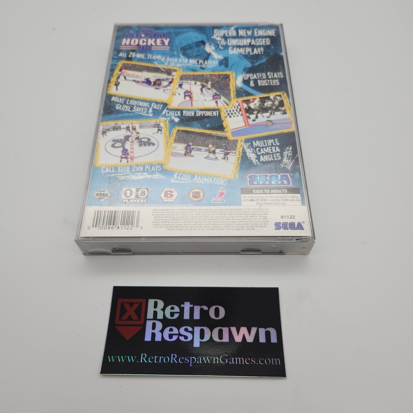 NHL All-Star Hockey 98 - Sega Saturn (Complete)