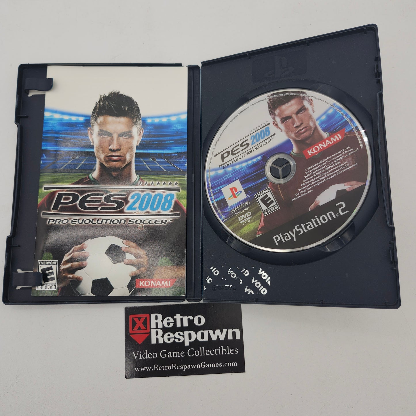 Pro Evolution Soccer 2008 - Playstation 2 (Complete)