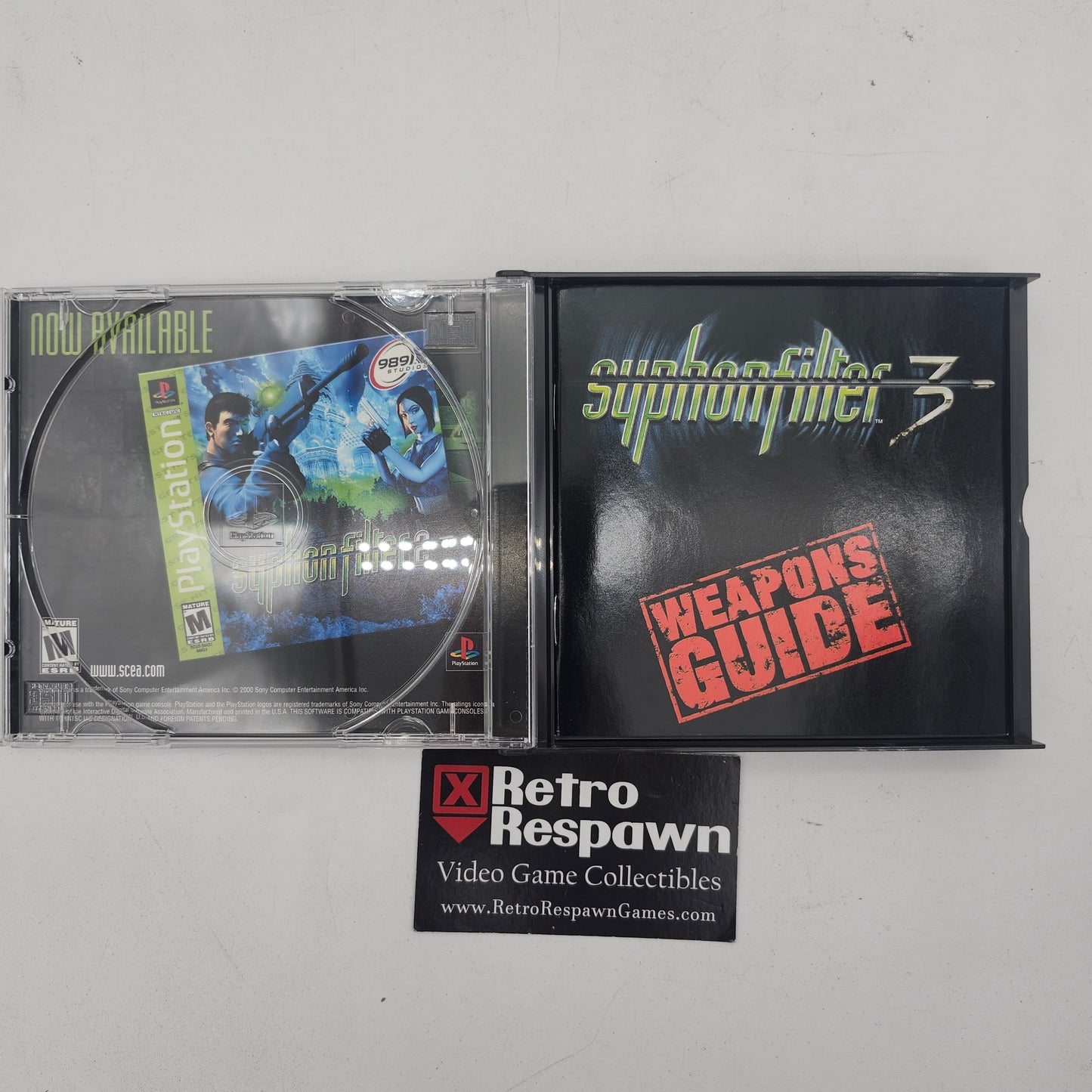 Syphon Filter 3 - Playstation (Complete)