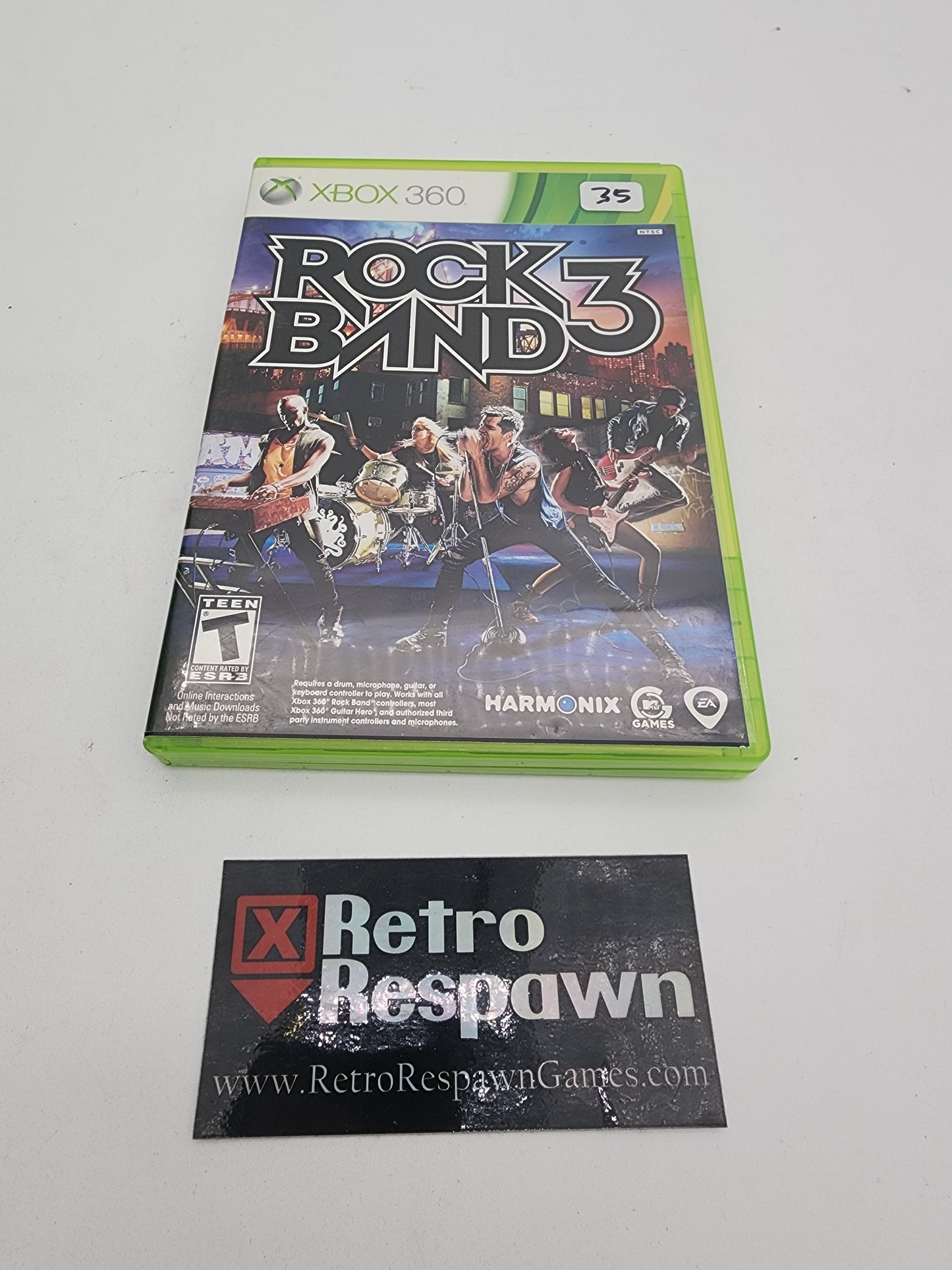 Rock Band 3 - Xbox 360 (Complete)