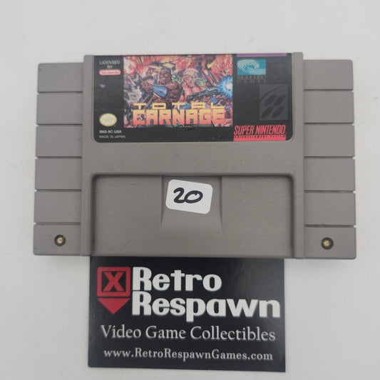 Total Carnage - Super Nintendo (Game Only)