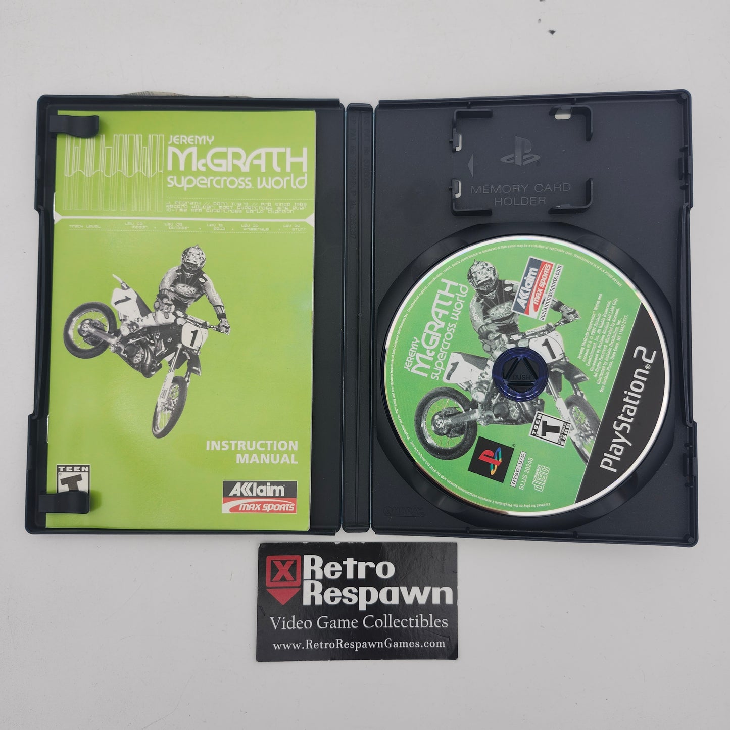 Jeremy McGrath Supercross World - Playstation 2 (Complete)