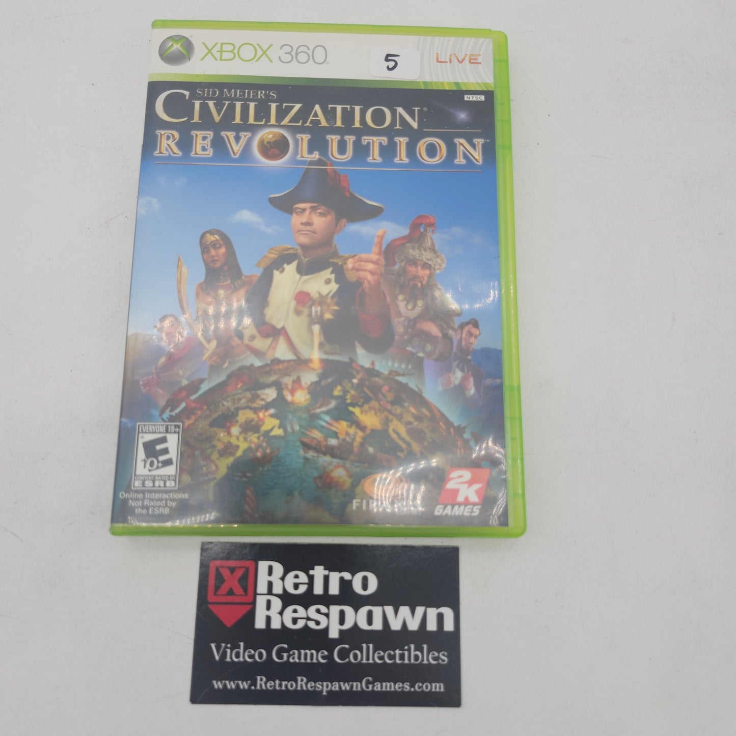Civilization Revolution - Xbox 360 (Complete)