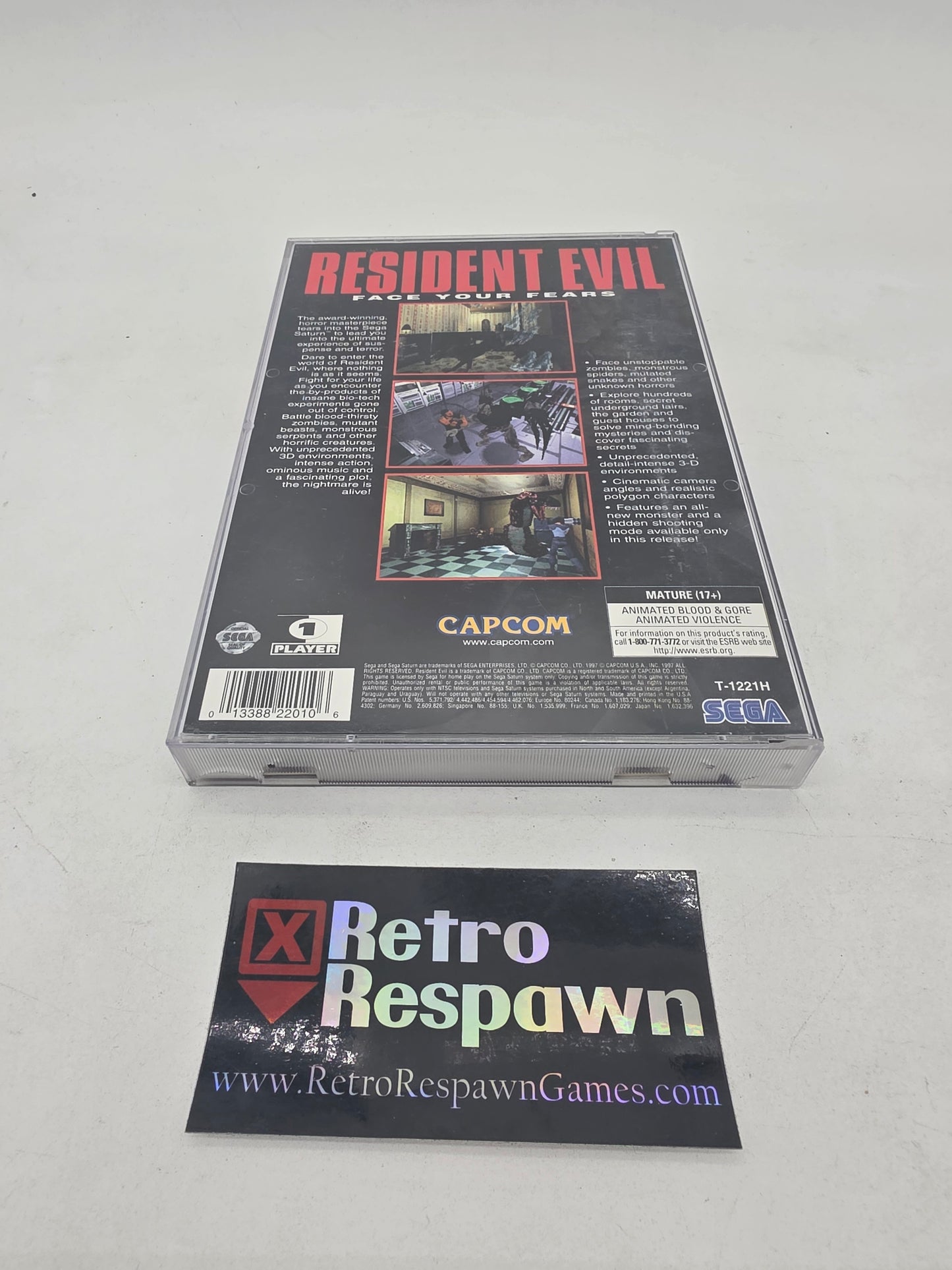 Resident Evil - Sega Saturn (Complete)