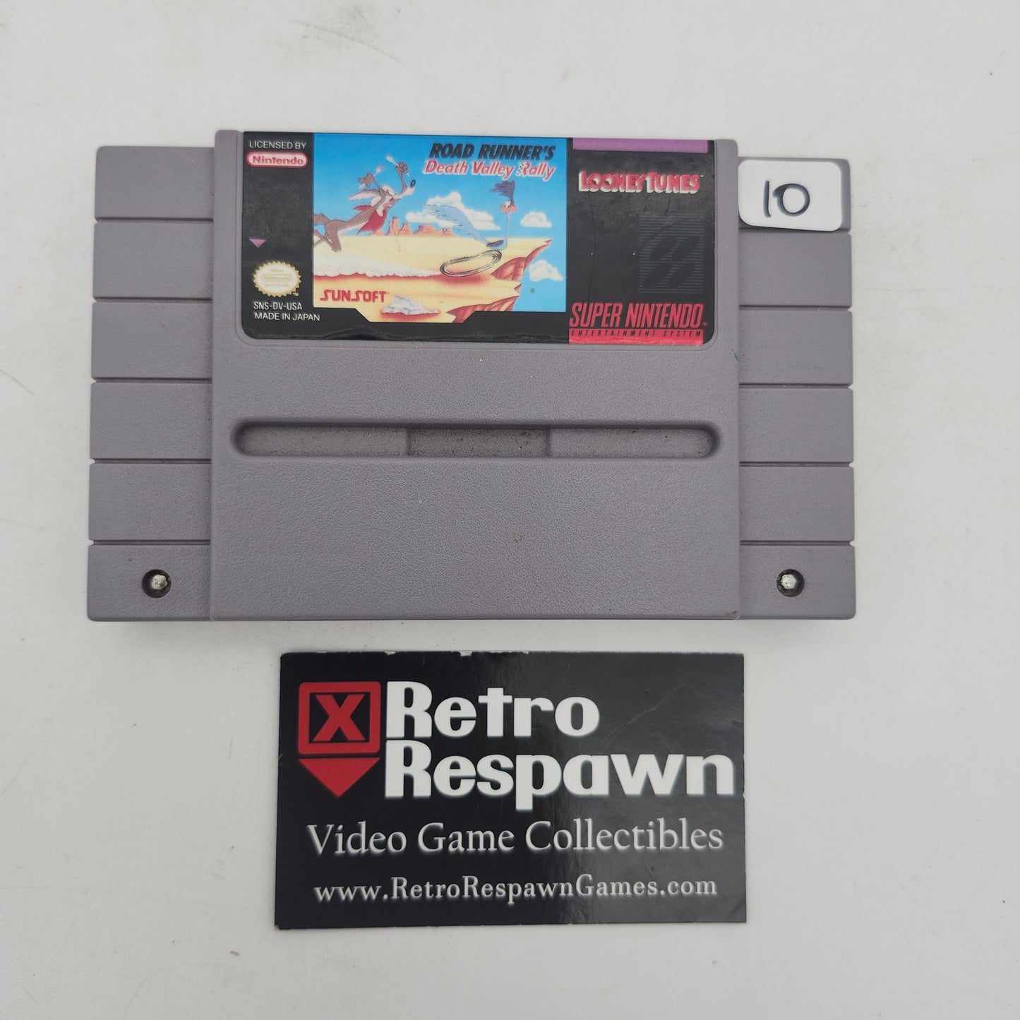 Road Runner's Death Valley Rally - Super Nintendo (Game Only)