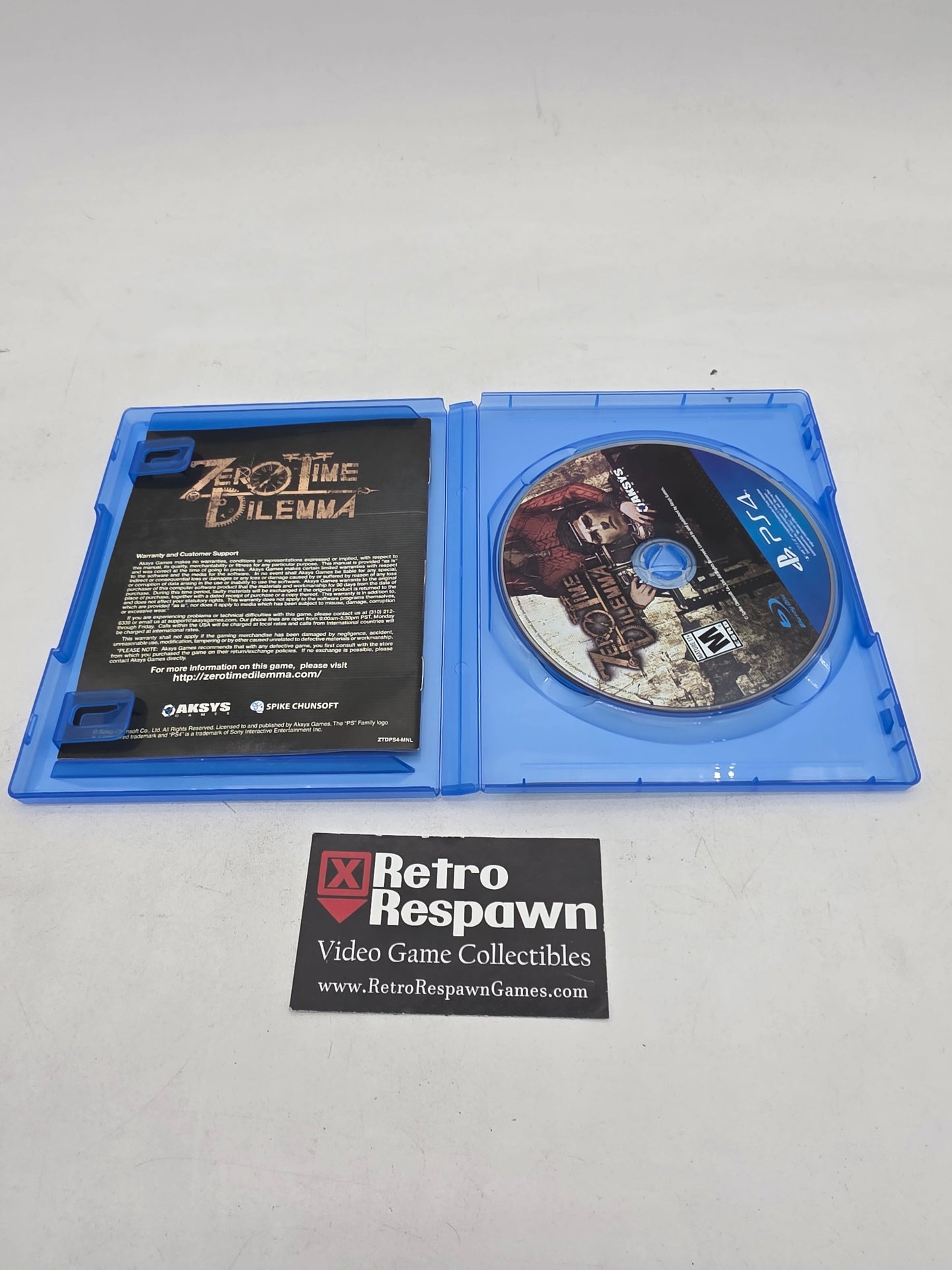 Zero Time Dilemma - Playstation 4 (Complete)