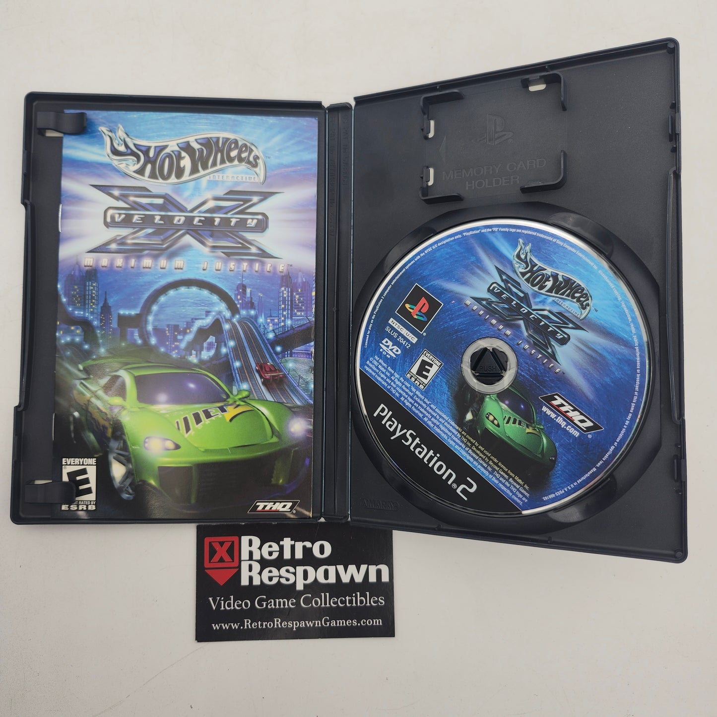 Hot Wheels Velocity X - Playstation 2 (Complete)