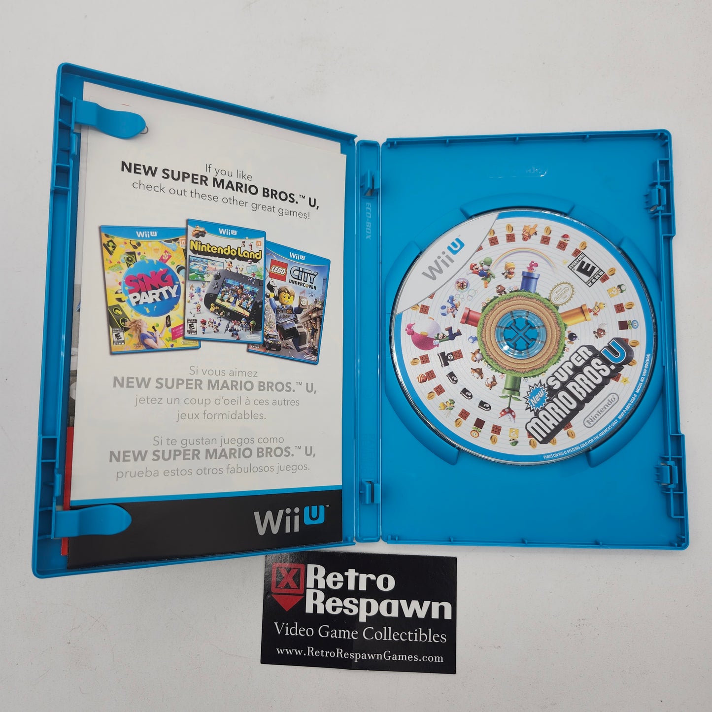 New Super Mario Bros. U - Wii U (Complete)