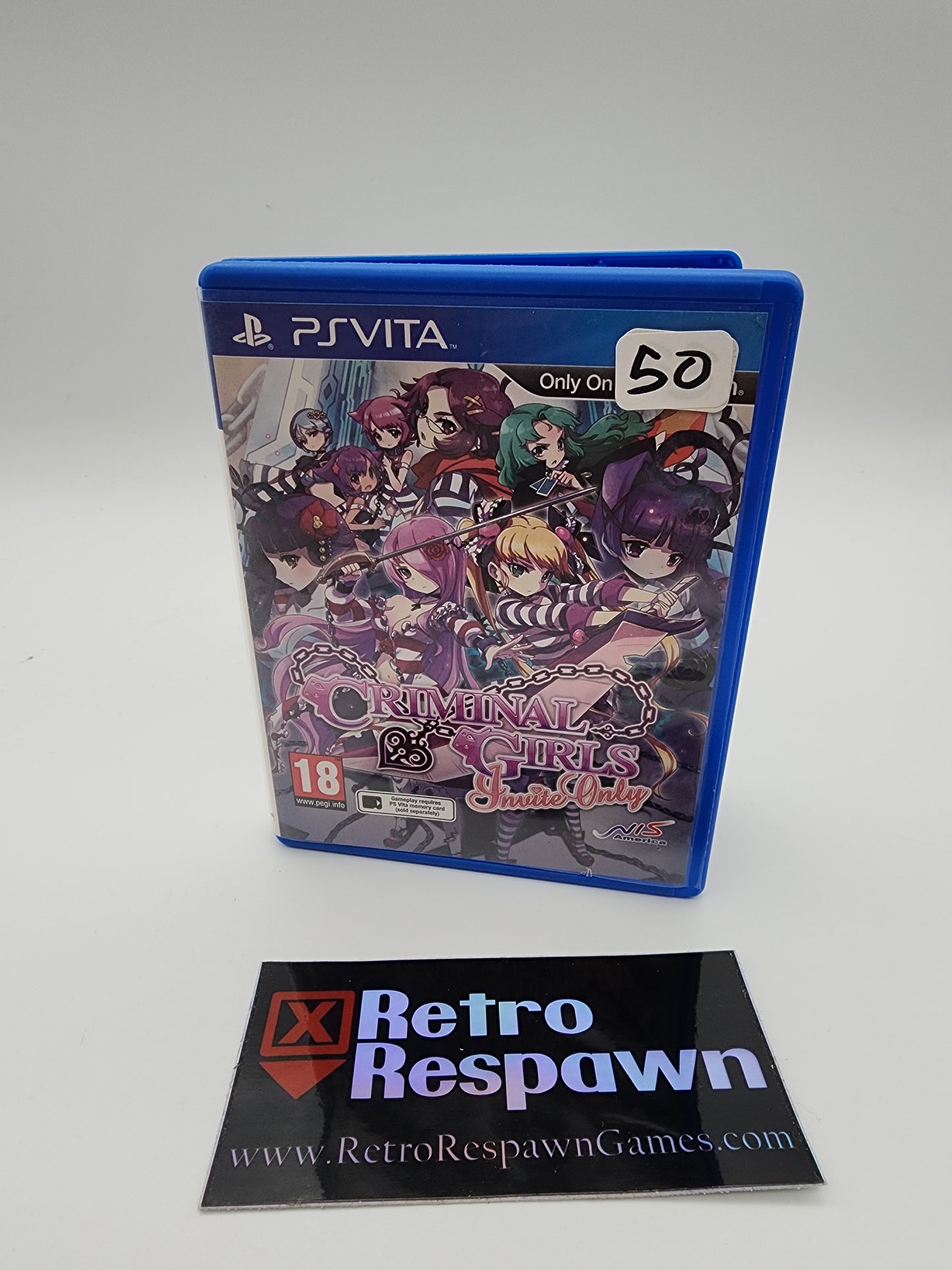 Criminal Girls Invite Only PAL - PS Vita