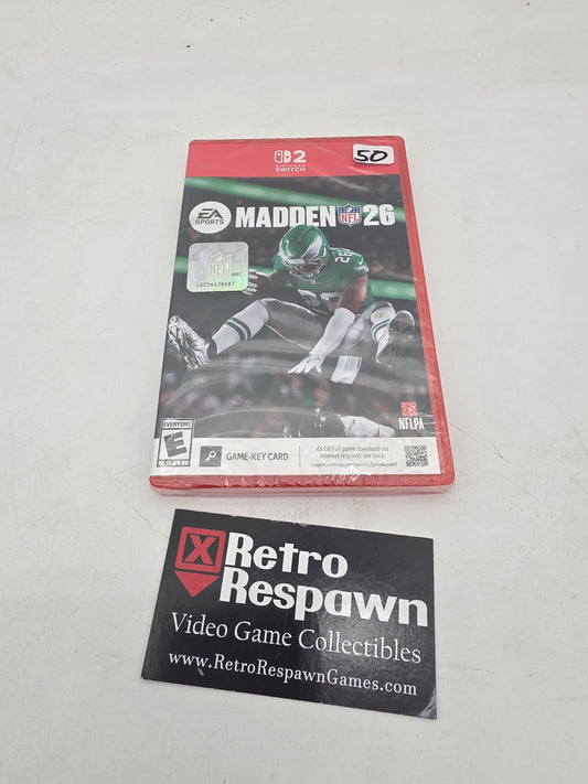Madden 26 - Nintendo Switch 2 (Sealed)