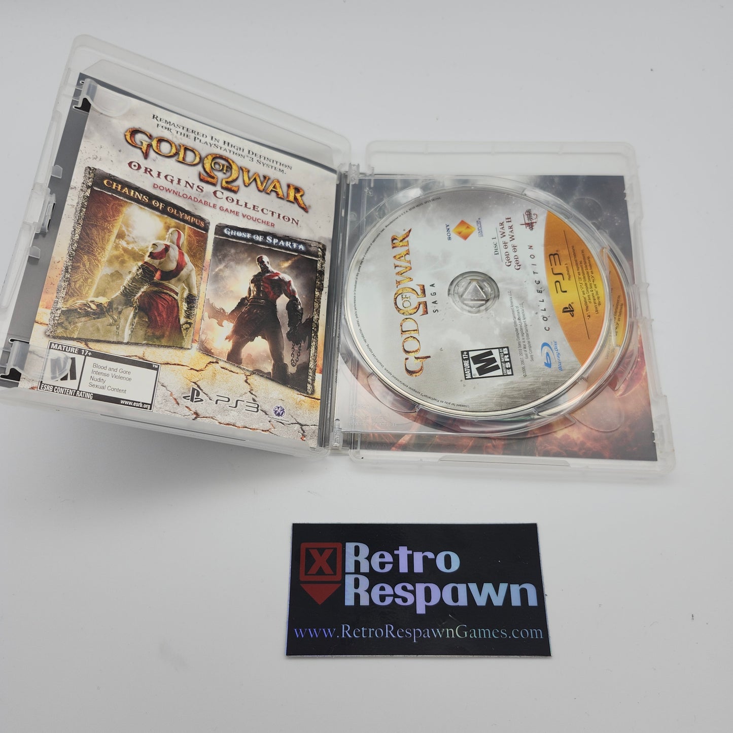 God of War Saga Dual Pack - Playstation 3 (Complete)