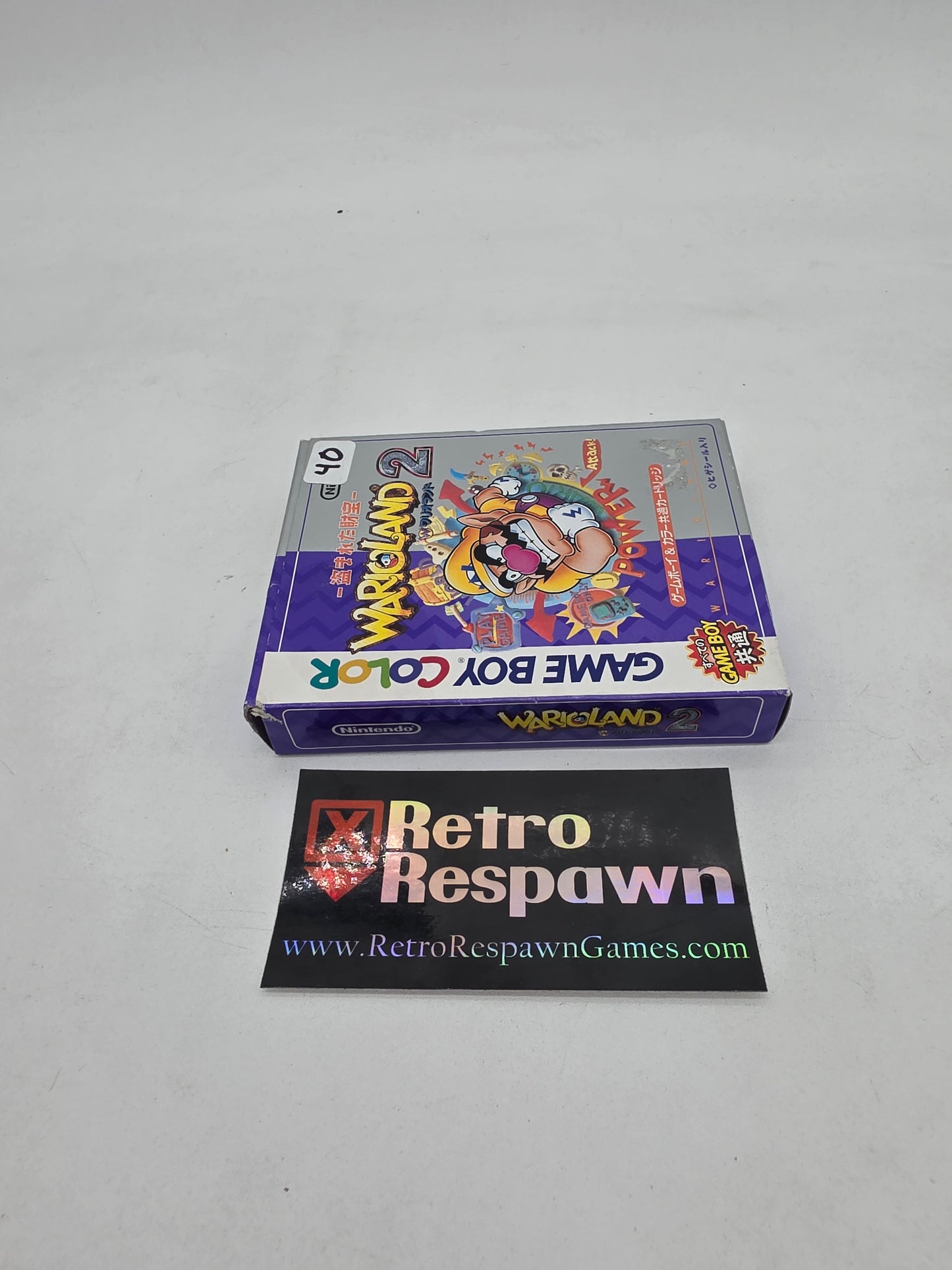 Wario Land II - JP GameBoy Color (Missing Manual)