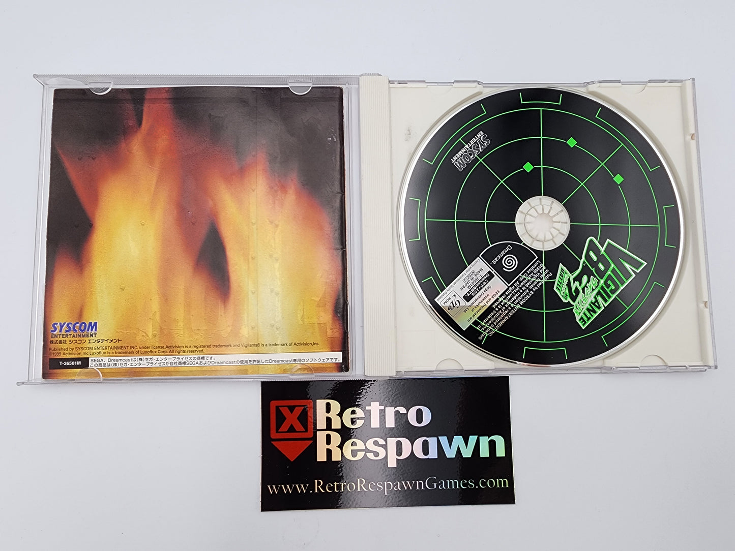 Vigilante 8 Second Battle - JP Sega Dreamcast (Complete)