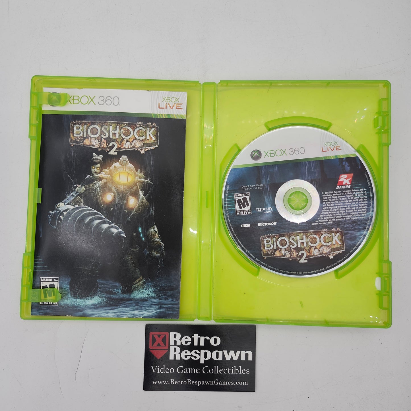 BioShock 2 - Xbox 360 (Complete)