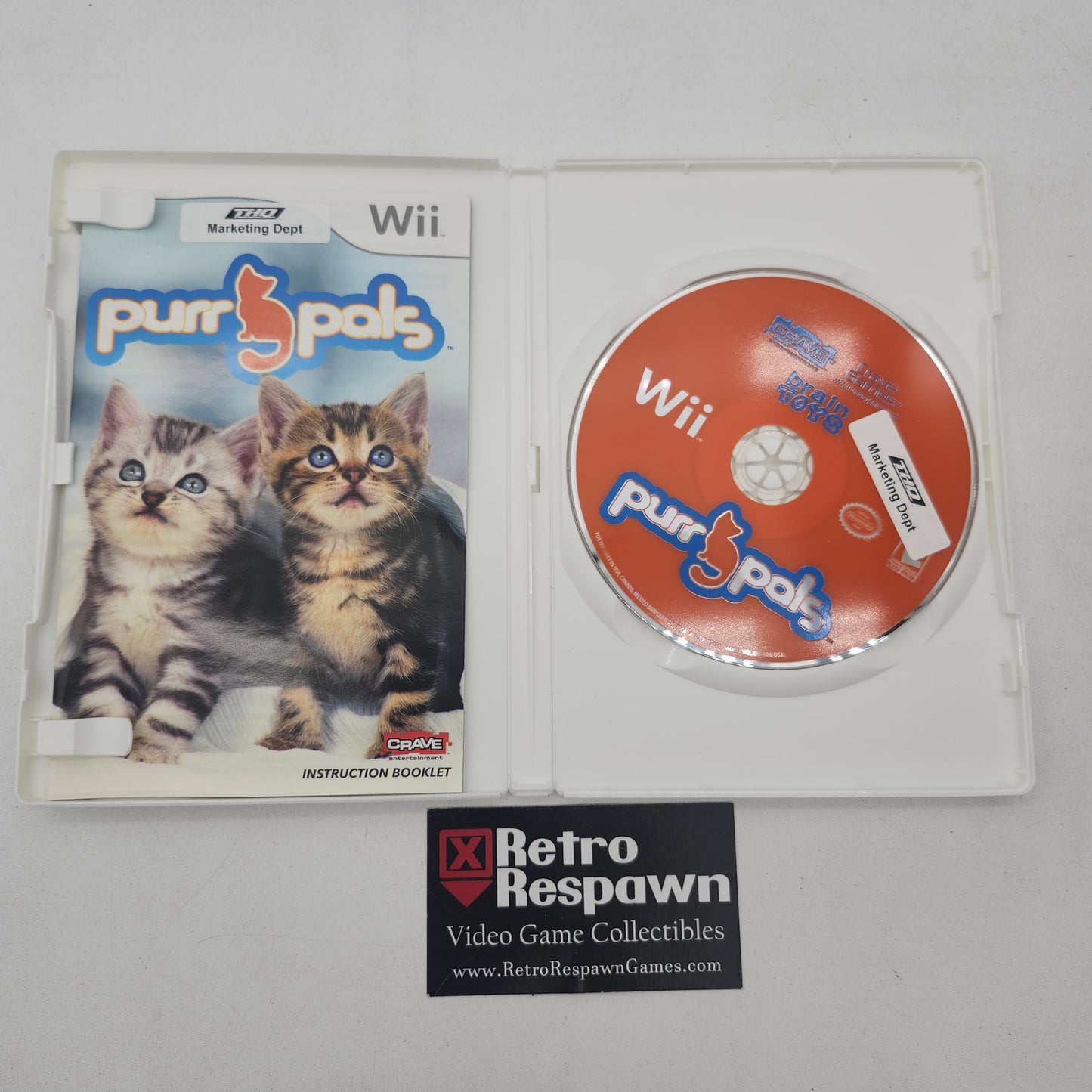 Purr Pals - Wii (Complete)