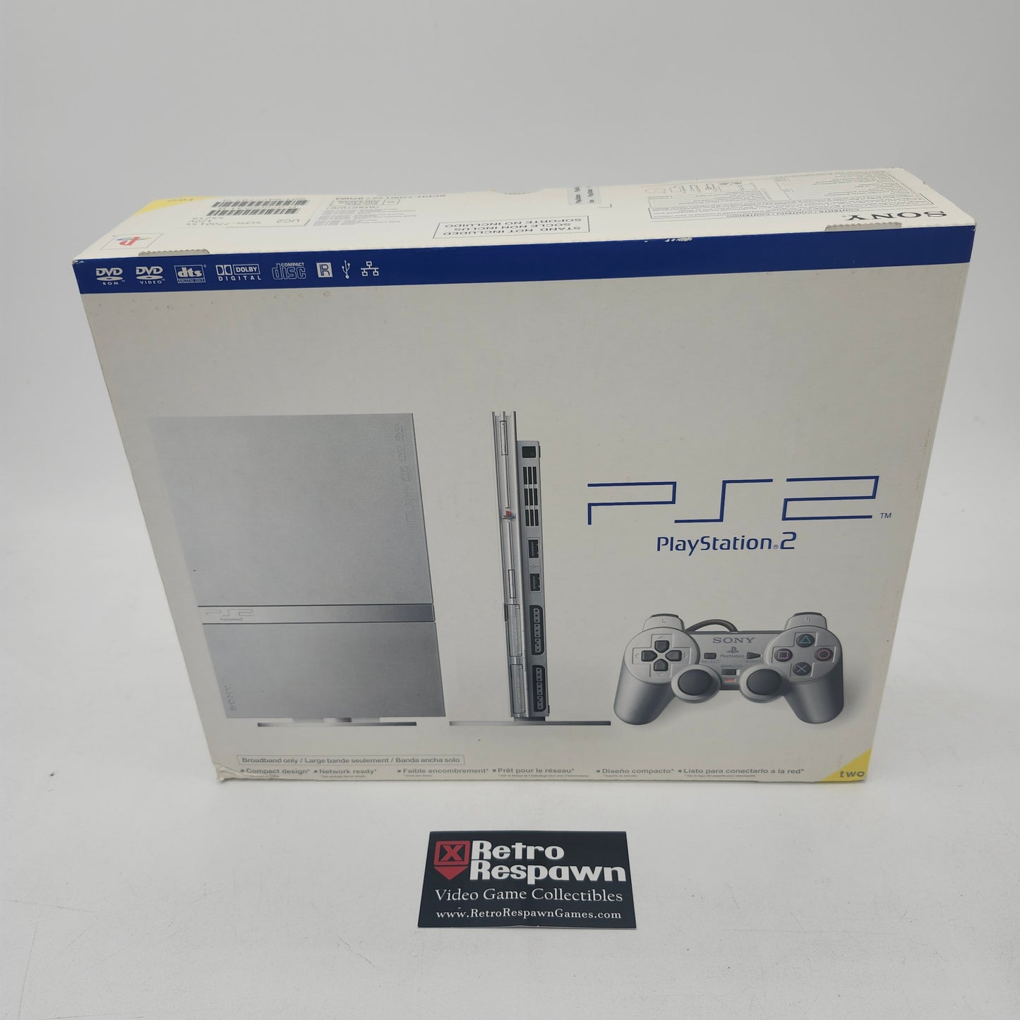Silver Slim Playstation 2 System - Playstation 2 (Sealed)