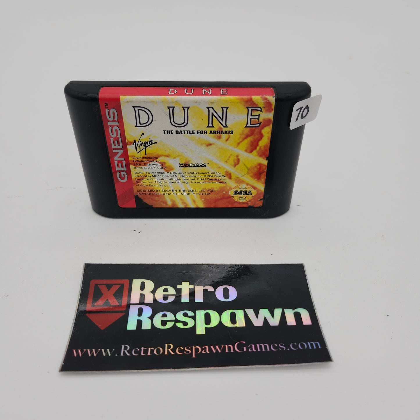 Dune The Battle for Arrakis - Sega Genesis (Game Only)