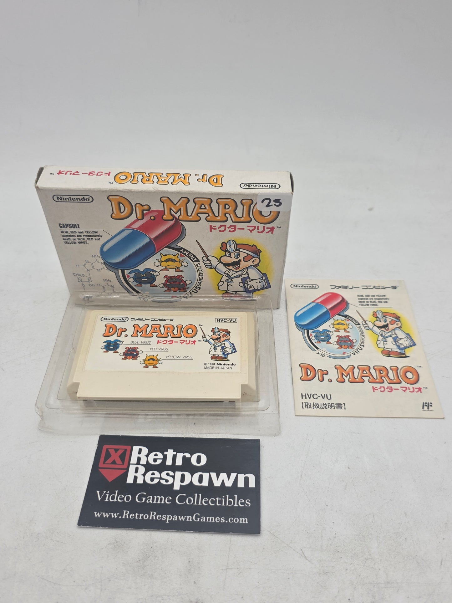 Dr. Mario - Famicom (Complete)