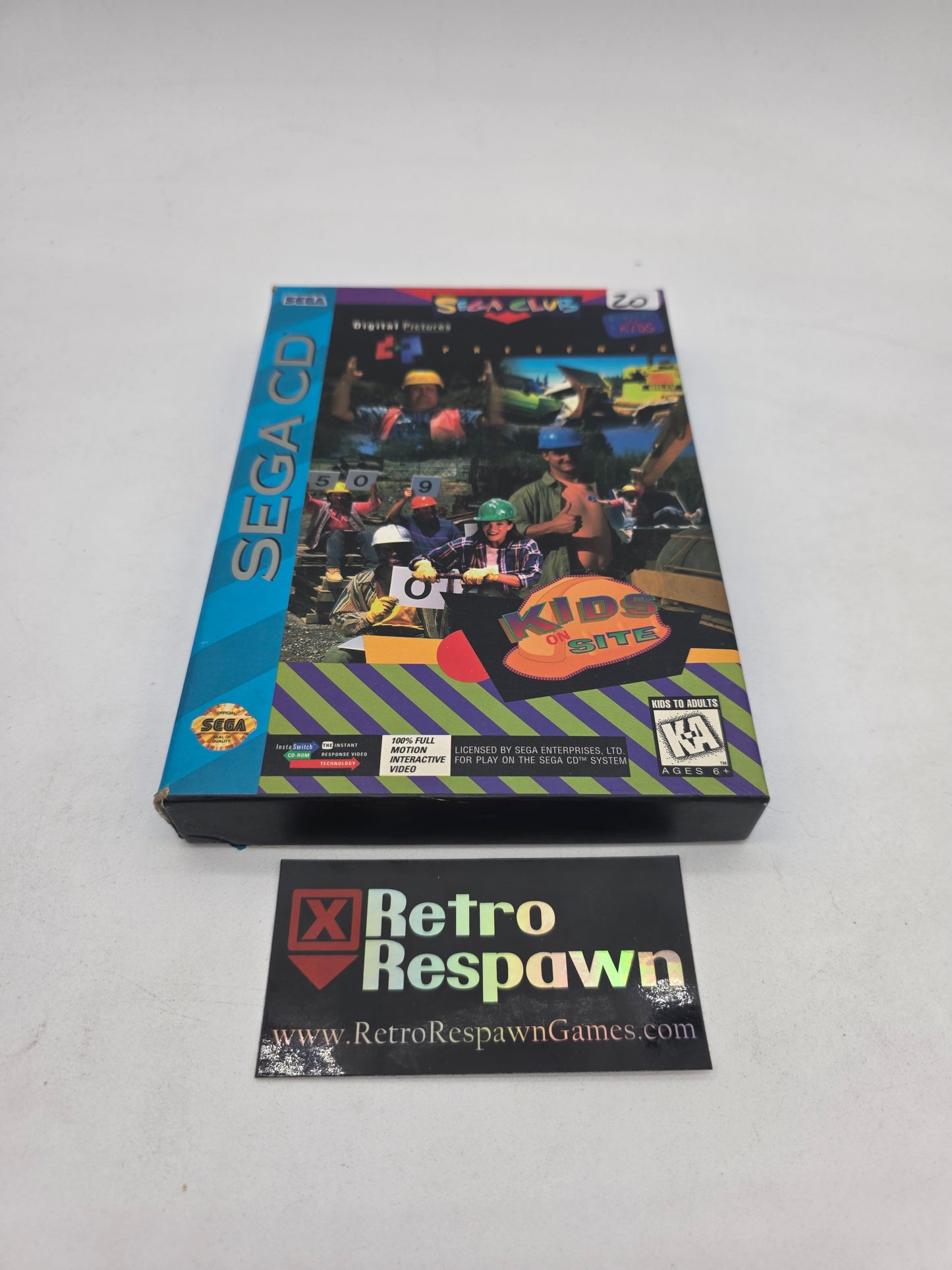 Kids on Site - Sega CD (Complete)