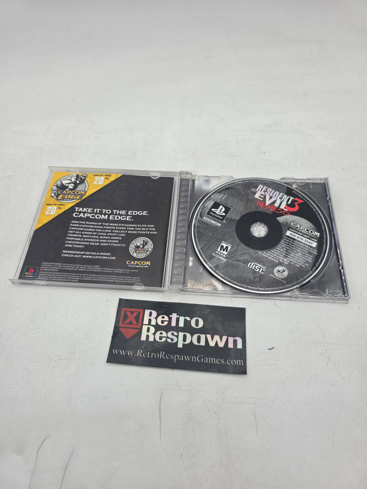 Resident Evil 3 Nemesis - Playstation (Complete)