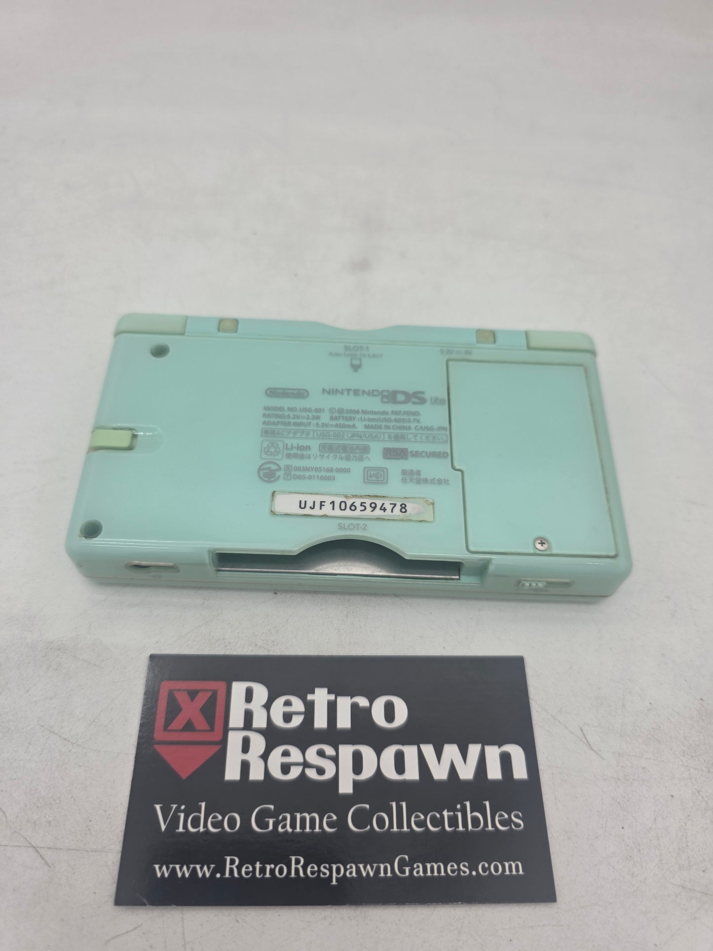 Ice Blue Nintendo DS Lite - Nintendo DS (Console+Charger)