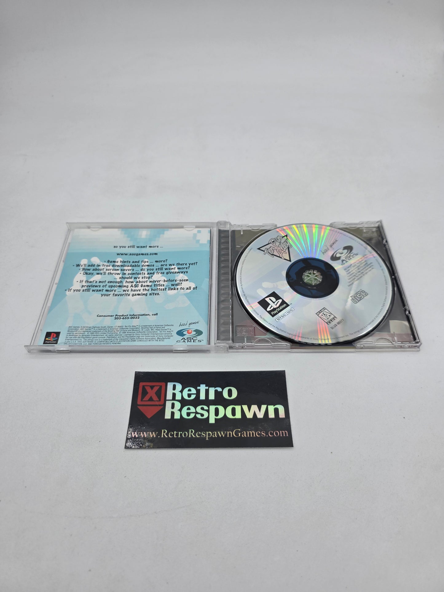 Ten Pin Alley - Playstation (Complete)
