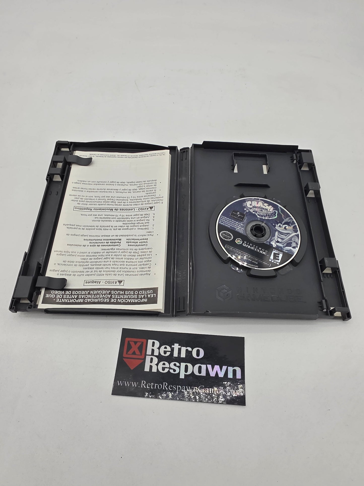Crash Bandicoot The Wrath of Cortex - Gamecube (Missing Manual)