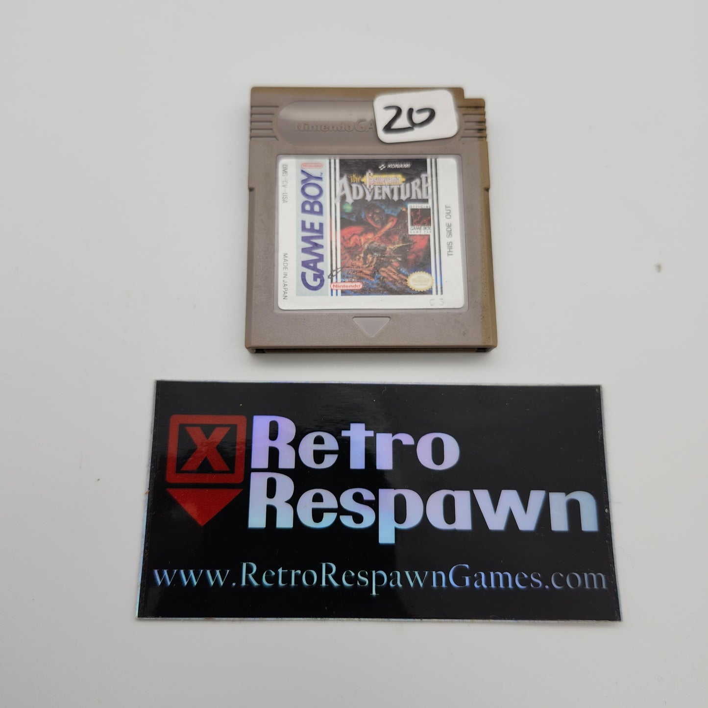 Castlevania Adventure - GameBoy (Game Only)