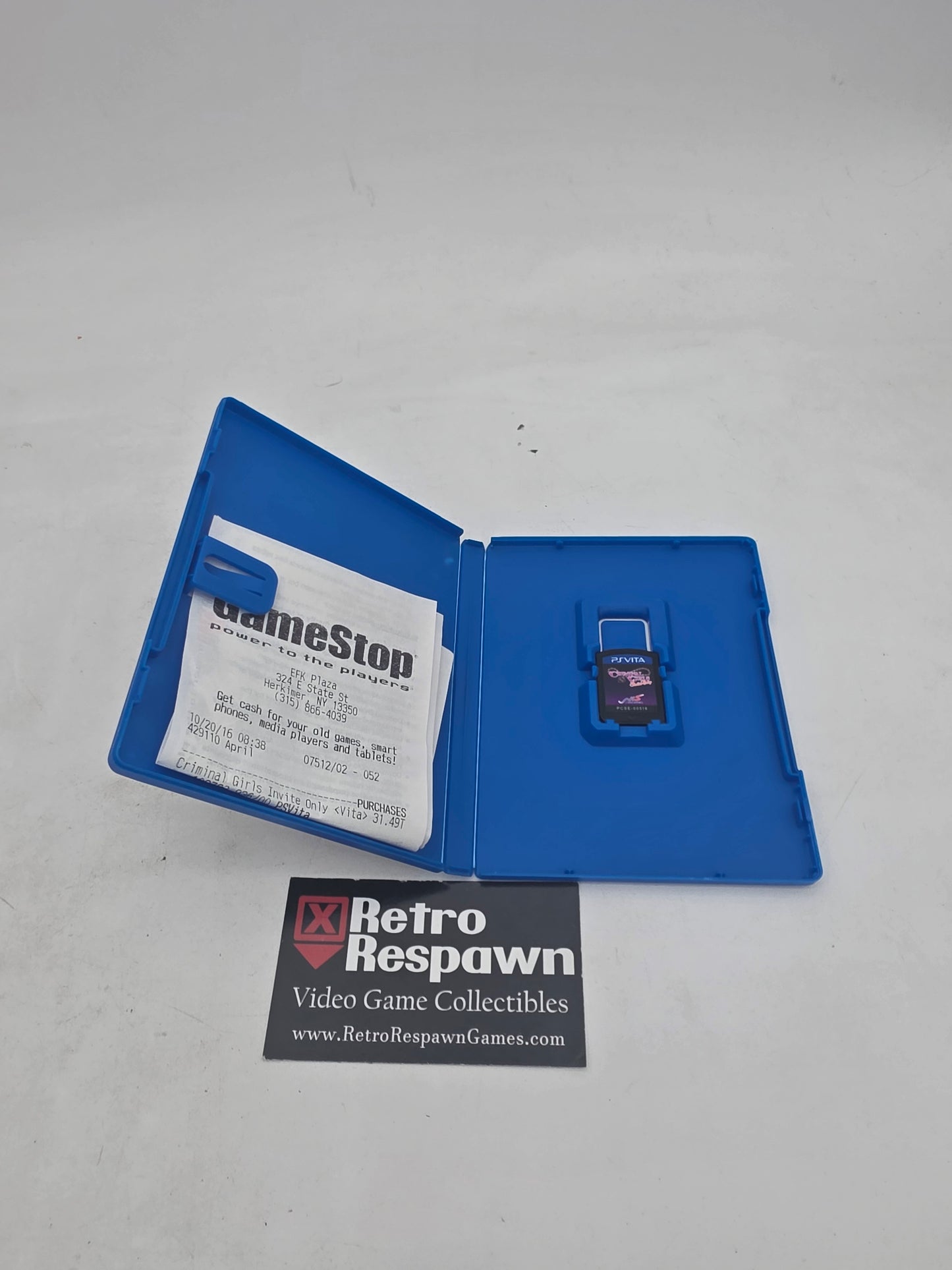 Criminal Girls: Invite Only  - Playstation Vita (Complete)