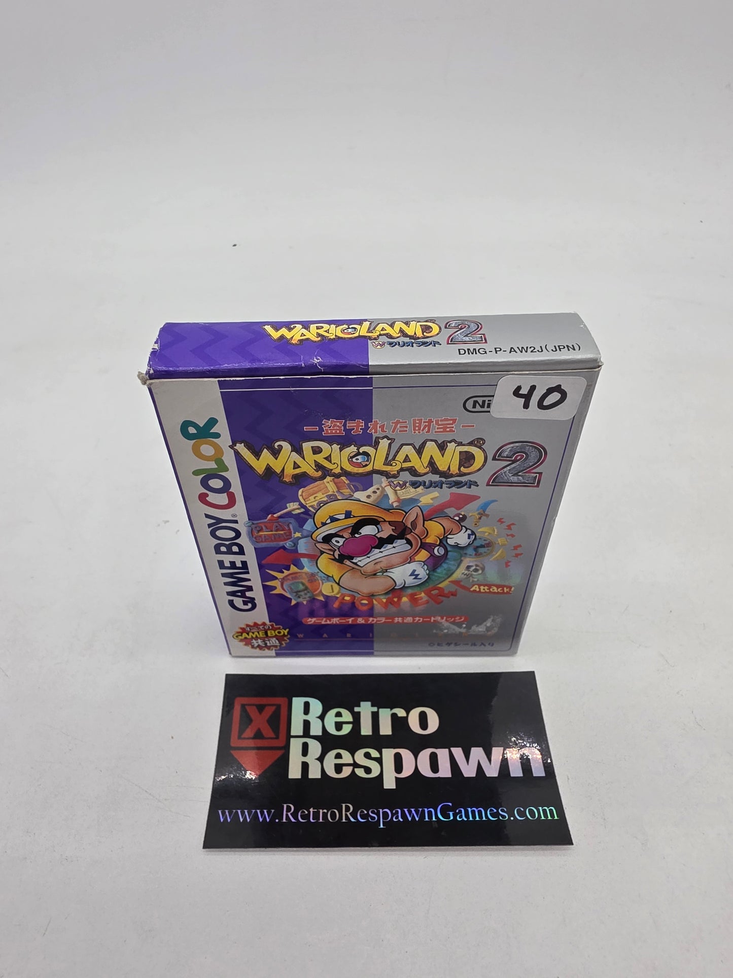 Wario Land II - JP GameBoy Color (Missing Manual)