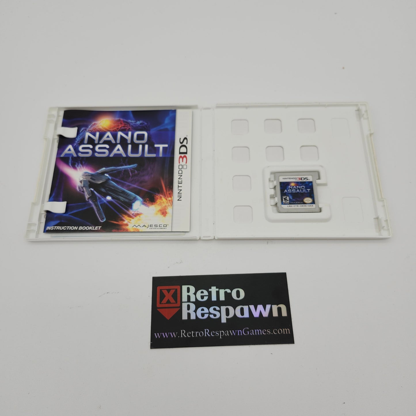 Nano Assault - Nintendo 3DS (Complete)