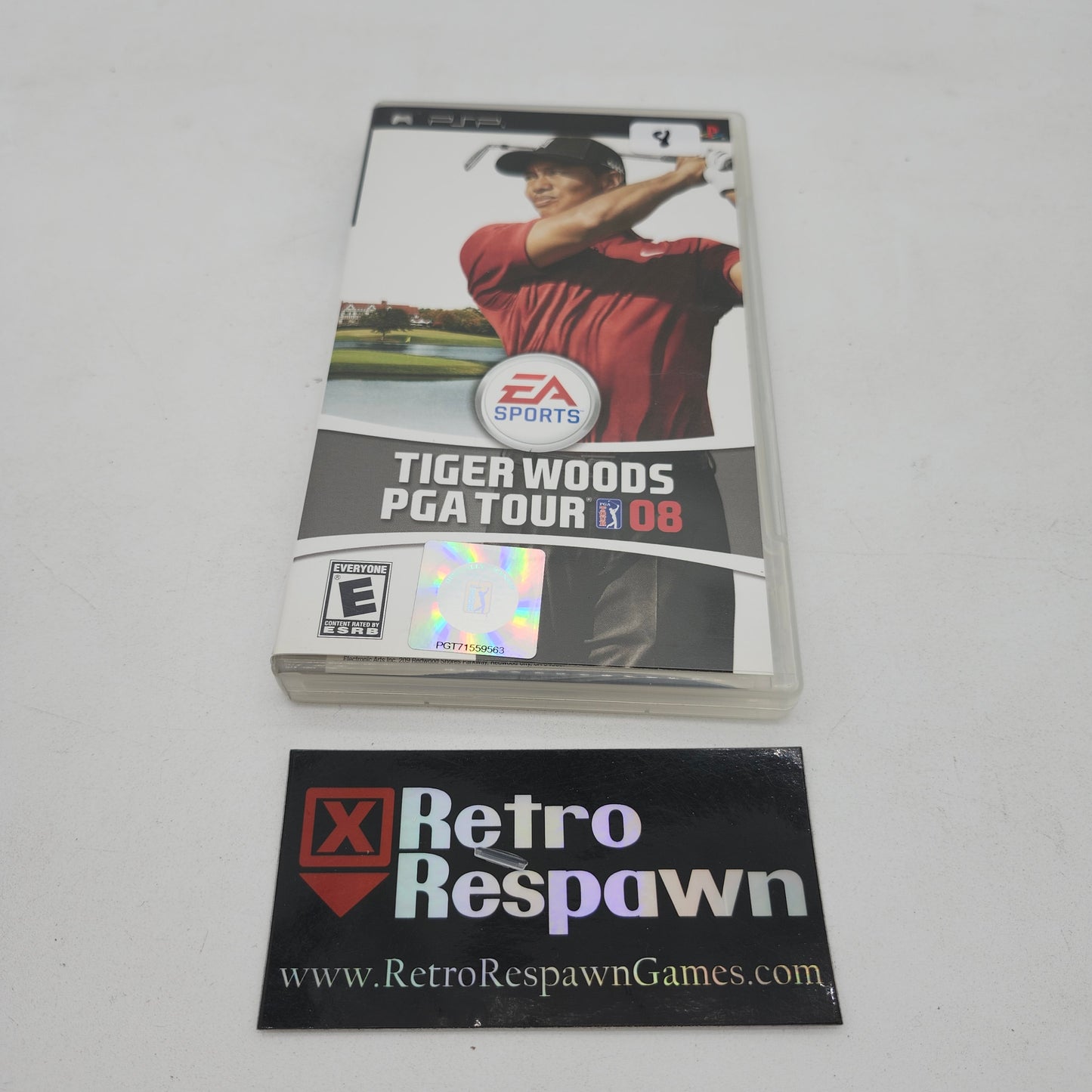 Tiger Woods PGA Tour 2008 - PSP (Complete)
