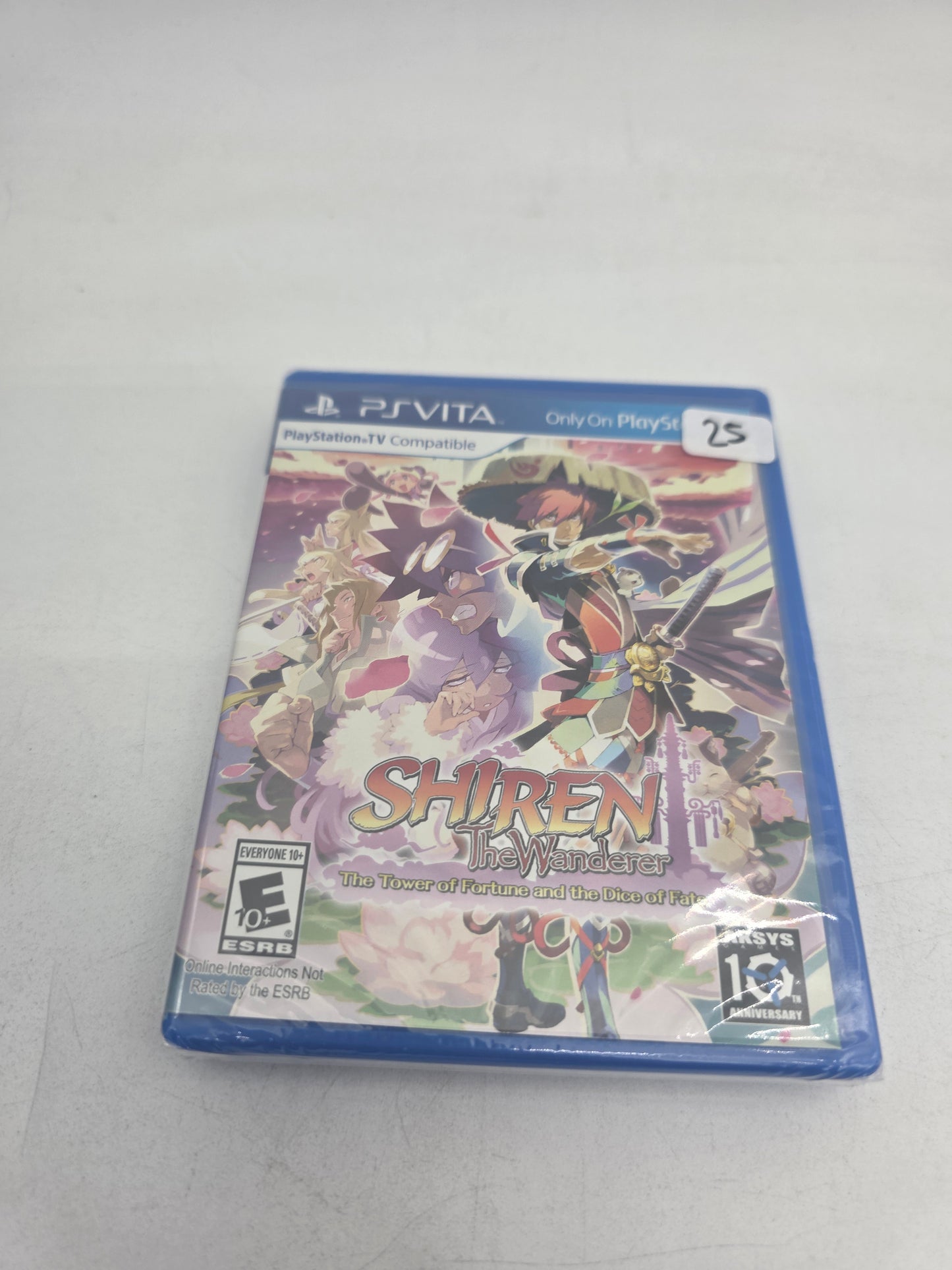 Shiren The Wanderer The Tower of Fortune and the Dice of Fate - Playstation Vita (Sealed)