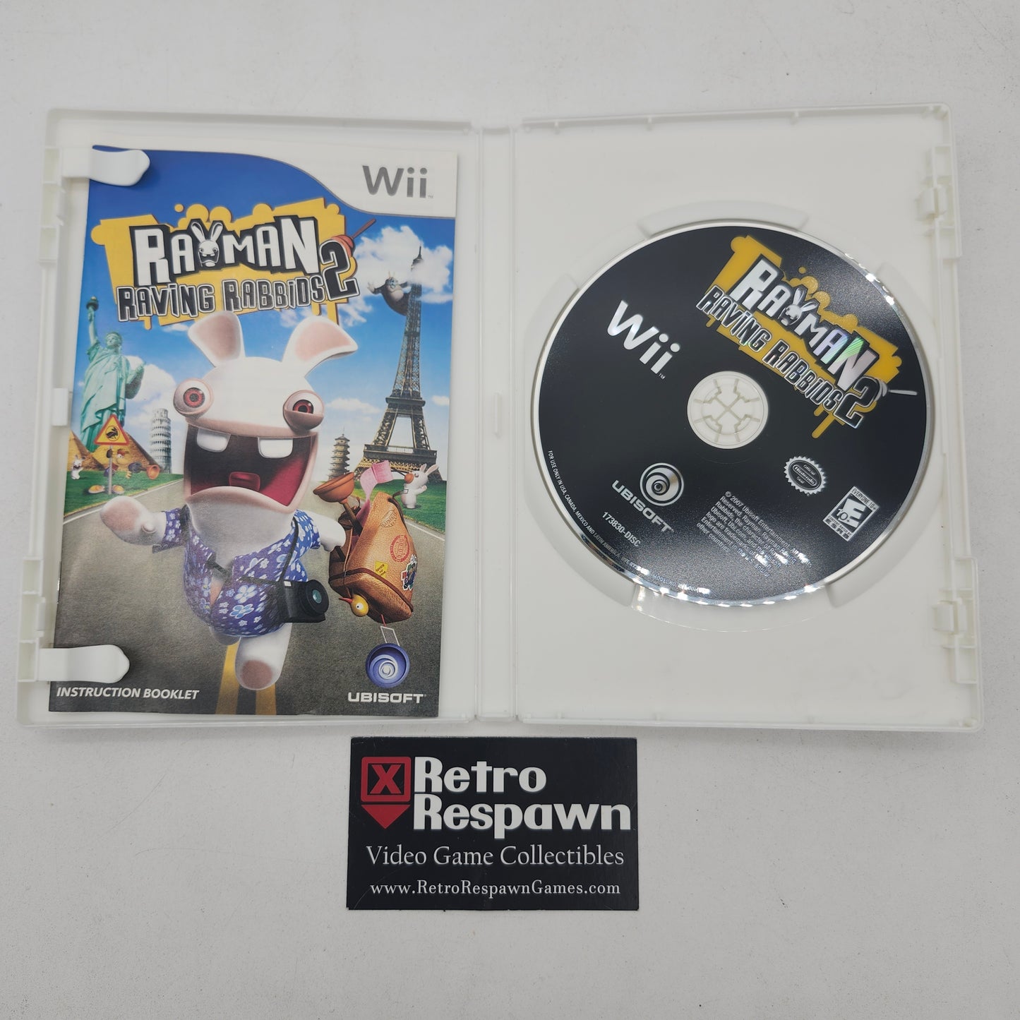 Rayman Raving Rabbids 2 - Wii (Complete)