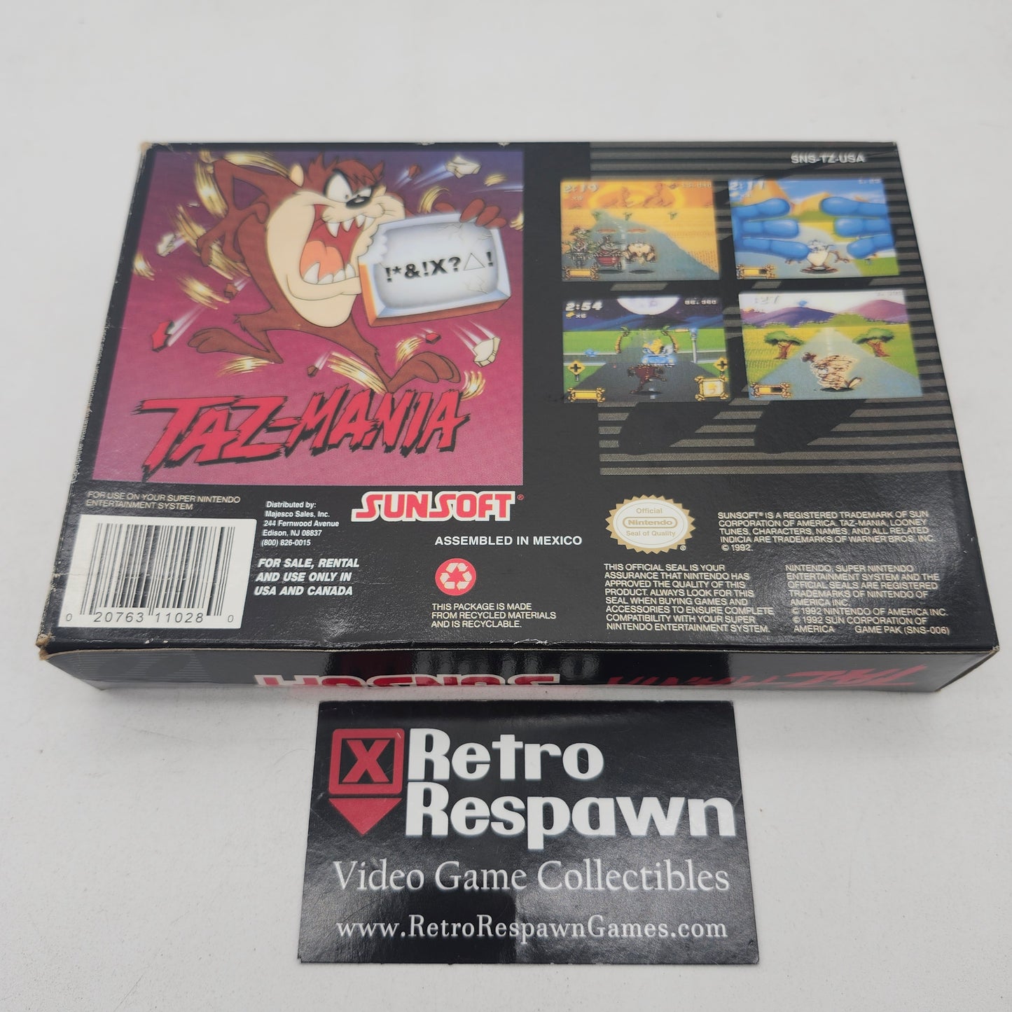 Taz-Mania - Super Nintendo (Complete)