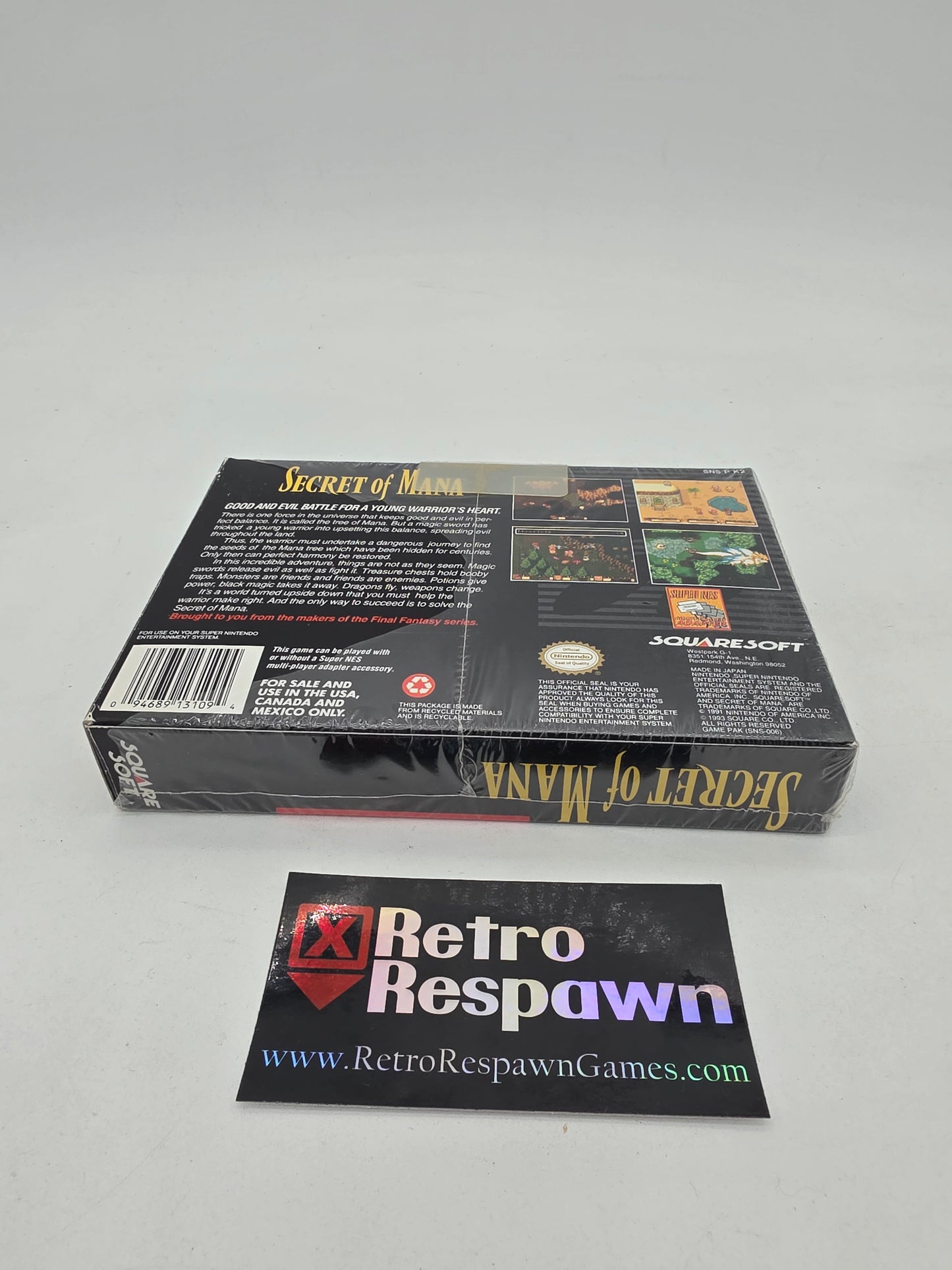 Secret of Mana - Super Nintendo (Complete)