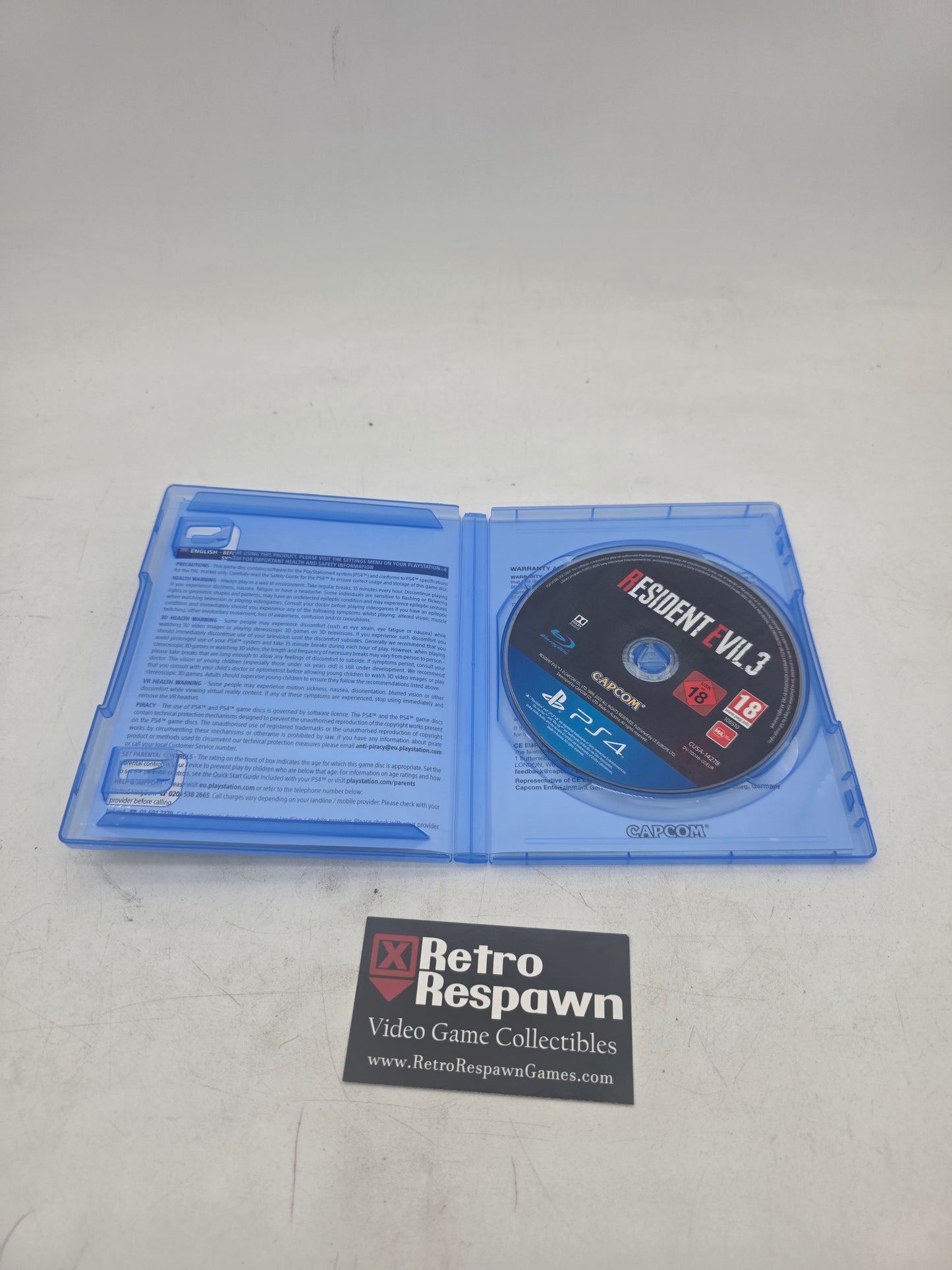 Resident Evil 3 - Pal Playstation 4 (Complete)