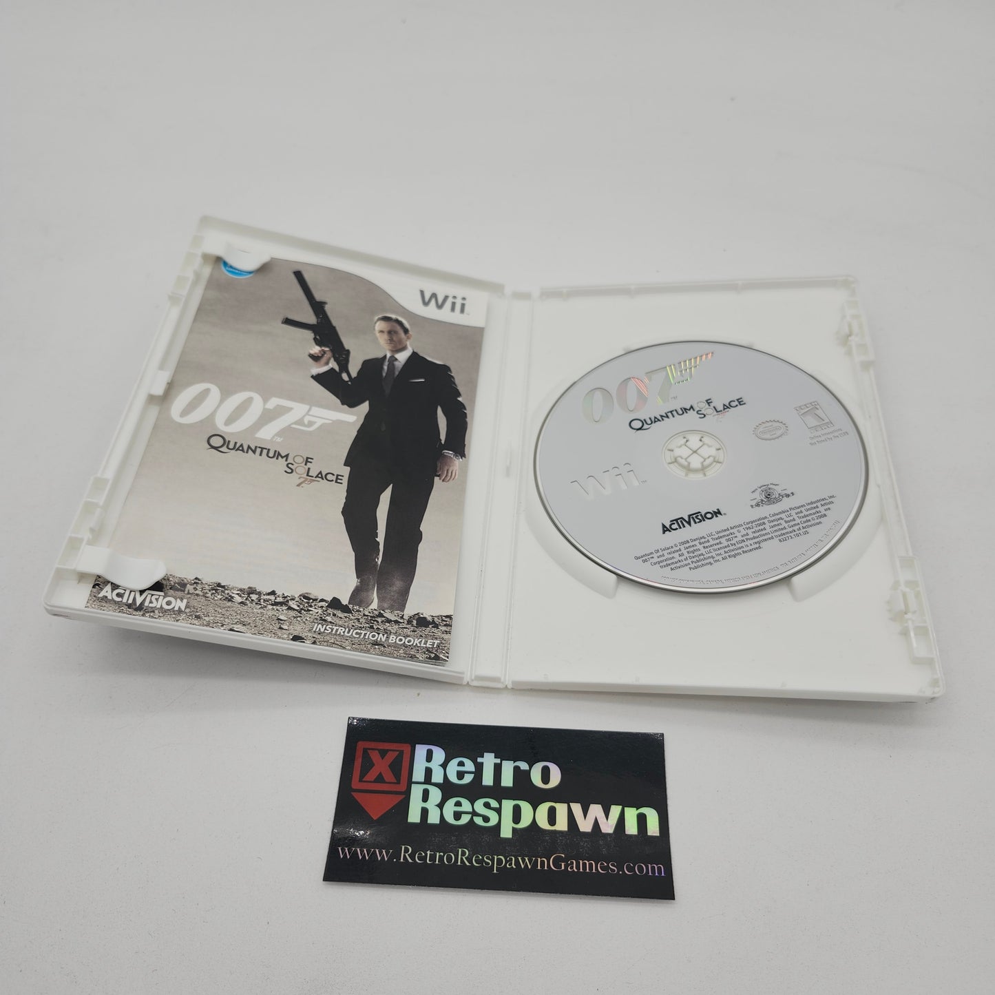 007 Quantum of Solace - Wii (Complete)