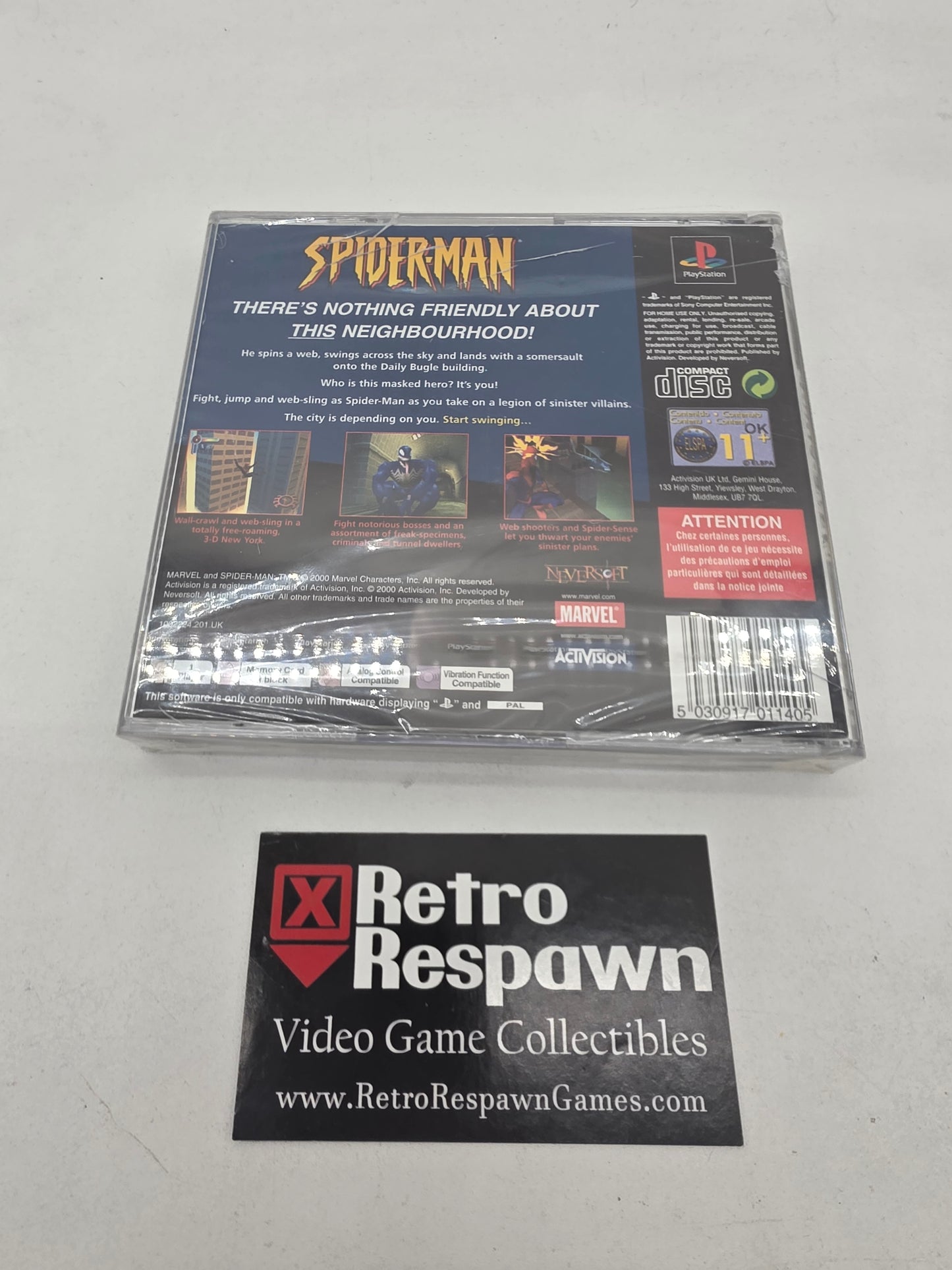 Spider-Man - PAL Playstation (Sealed)